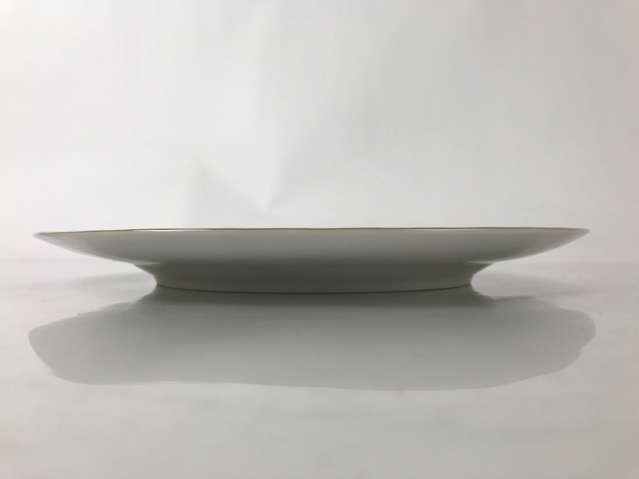 Japanese Porcelain Serving Plate Vtg Round Large Pink Rose Floral Leaf Y263