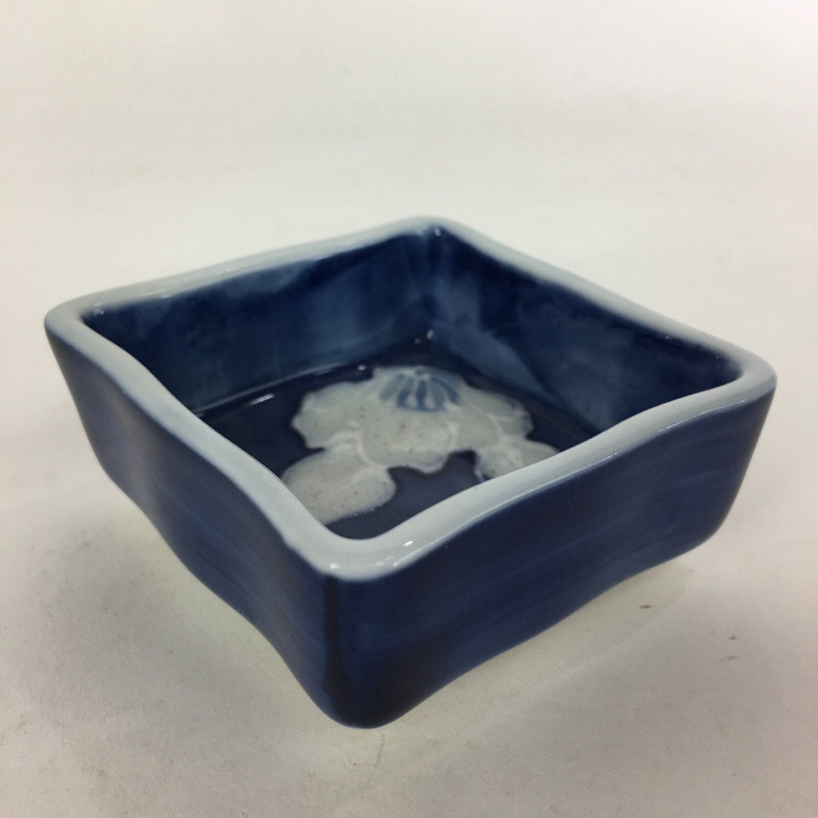 Japanese Porcelain Small Bowl Kobachi Blue Sometsuke White Plum Pattern PP589