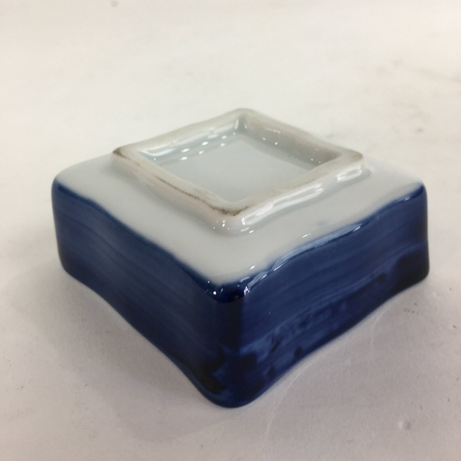 Japanese Porcelain Small Bowl Vtg Kobachi Blue Sometsuke White Plum Pattern PP59