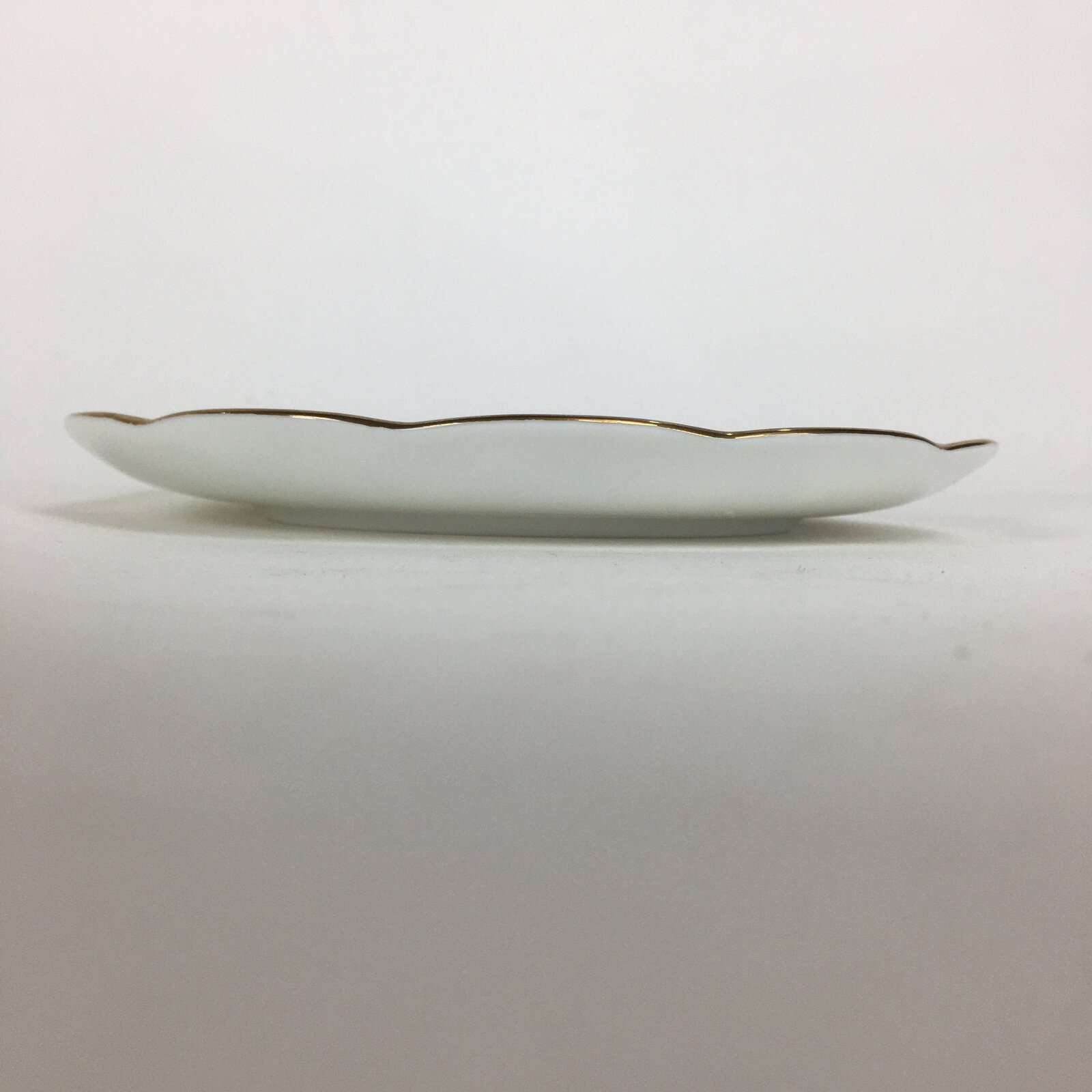 Japanese Porcelain Small Plate Kozara Vtg Narumi Bone China Flower Pattern QT123