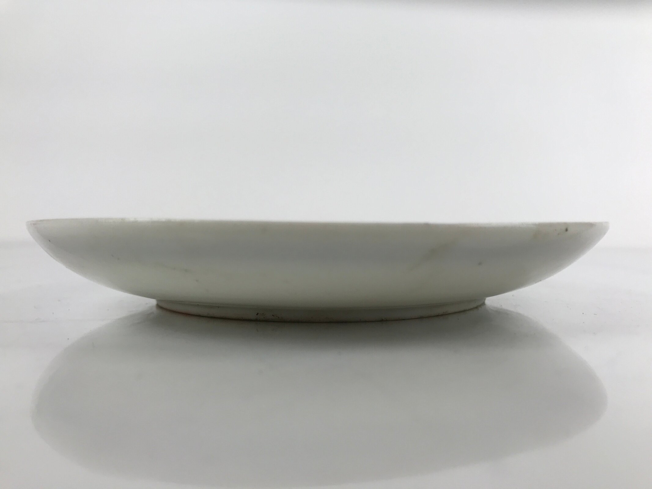 Japanese Porcelain Small Plate Kozara Vtg Plum Blossom Sun Black White PY711