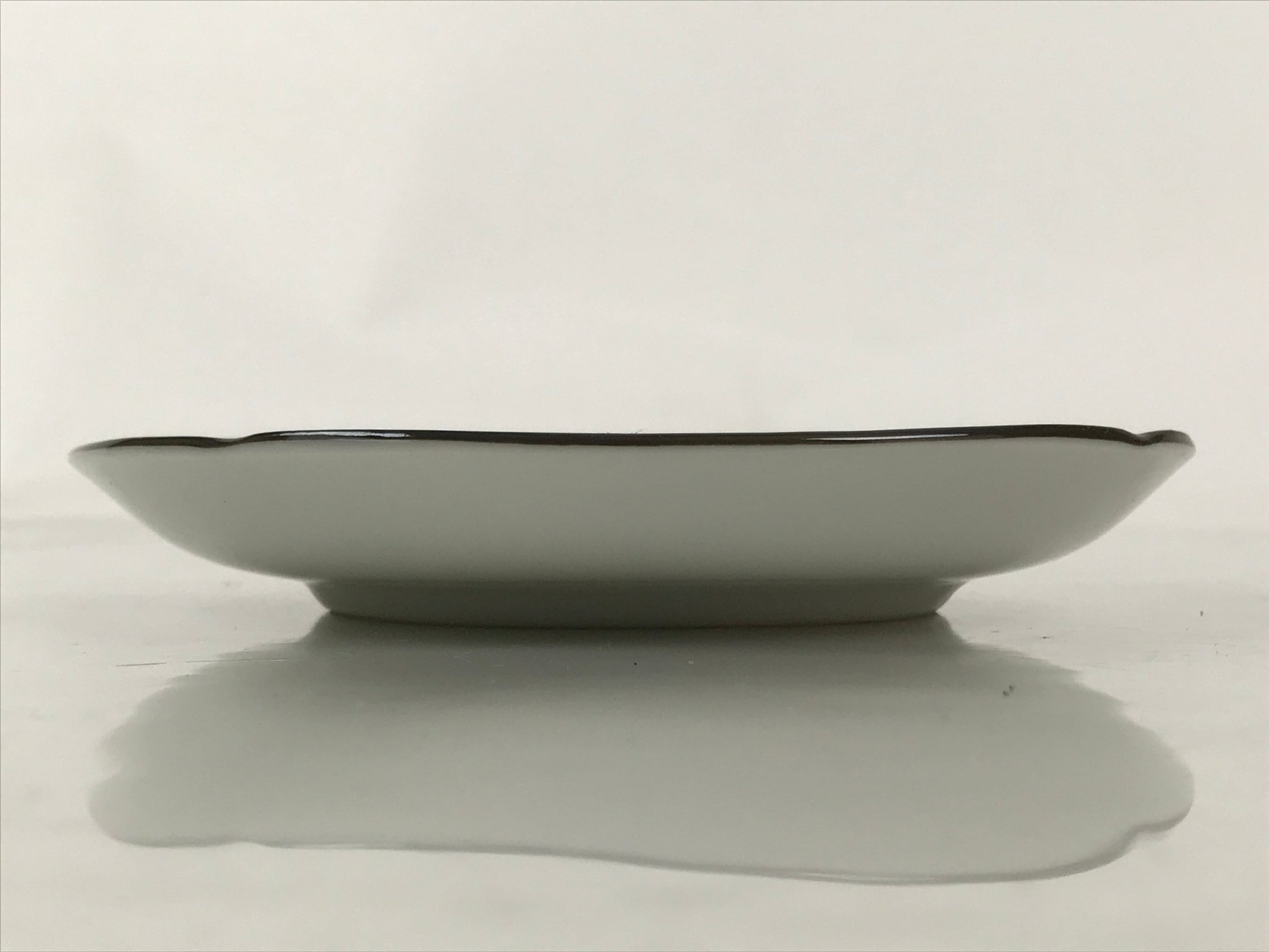 Japanese Porcelain Small Plate Kozara Vtg Sara Morning Glory Asagao Blue Y338