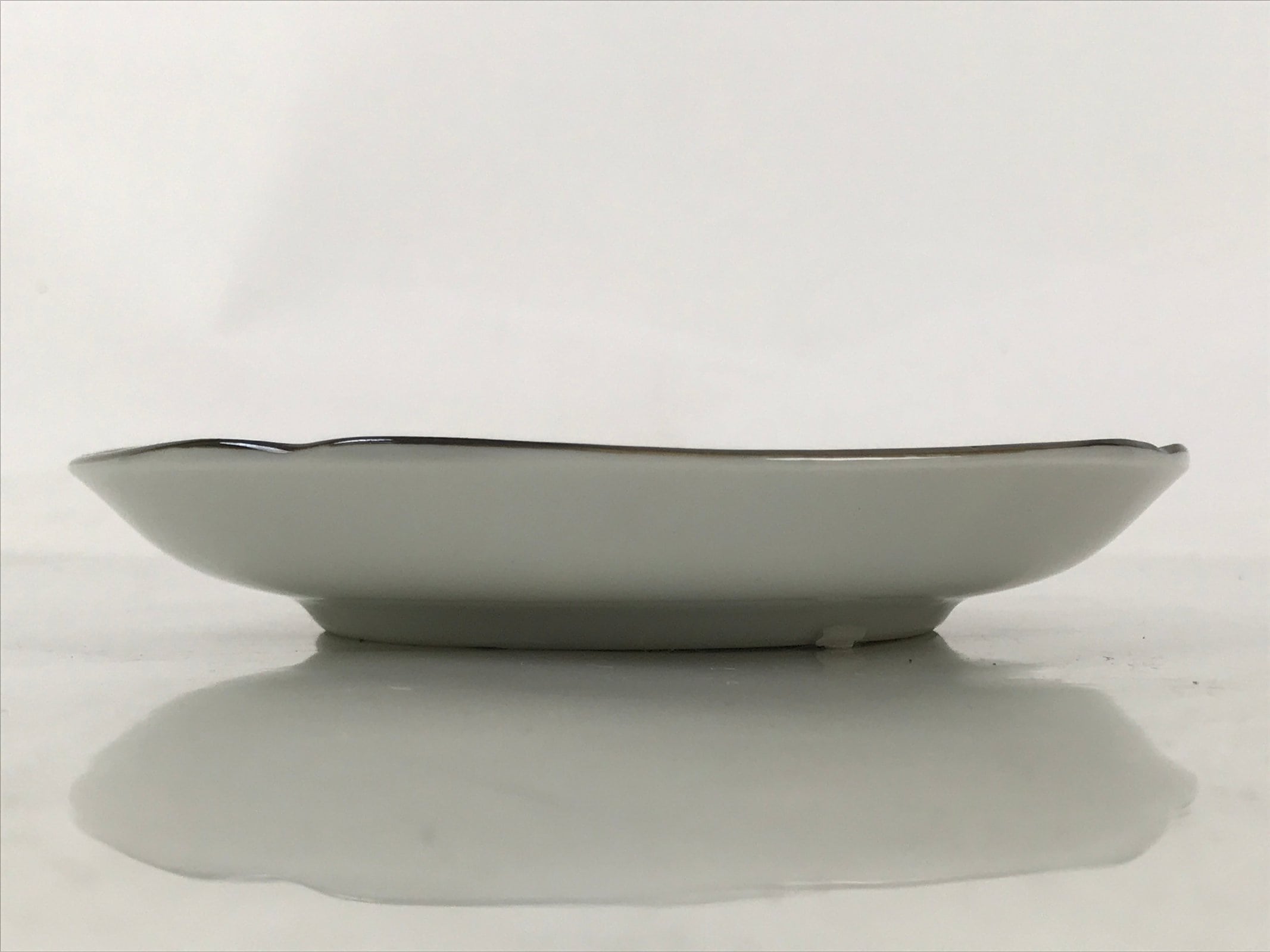 Japanese Porcelain Small Plate Kozara Vtg Sara Morning Glory Asagao Blue Y348