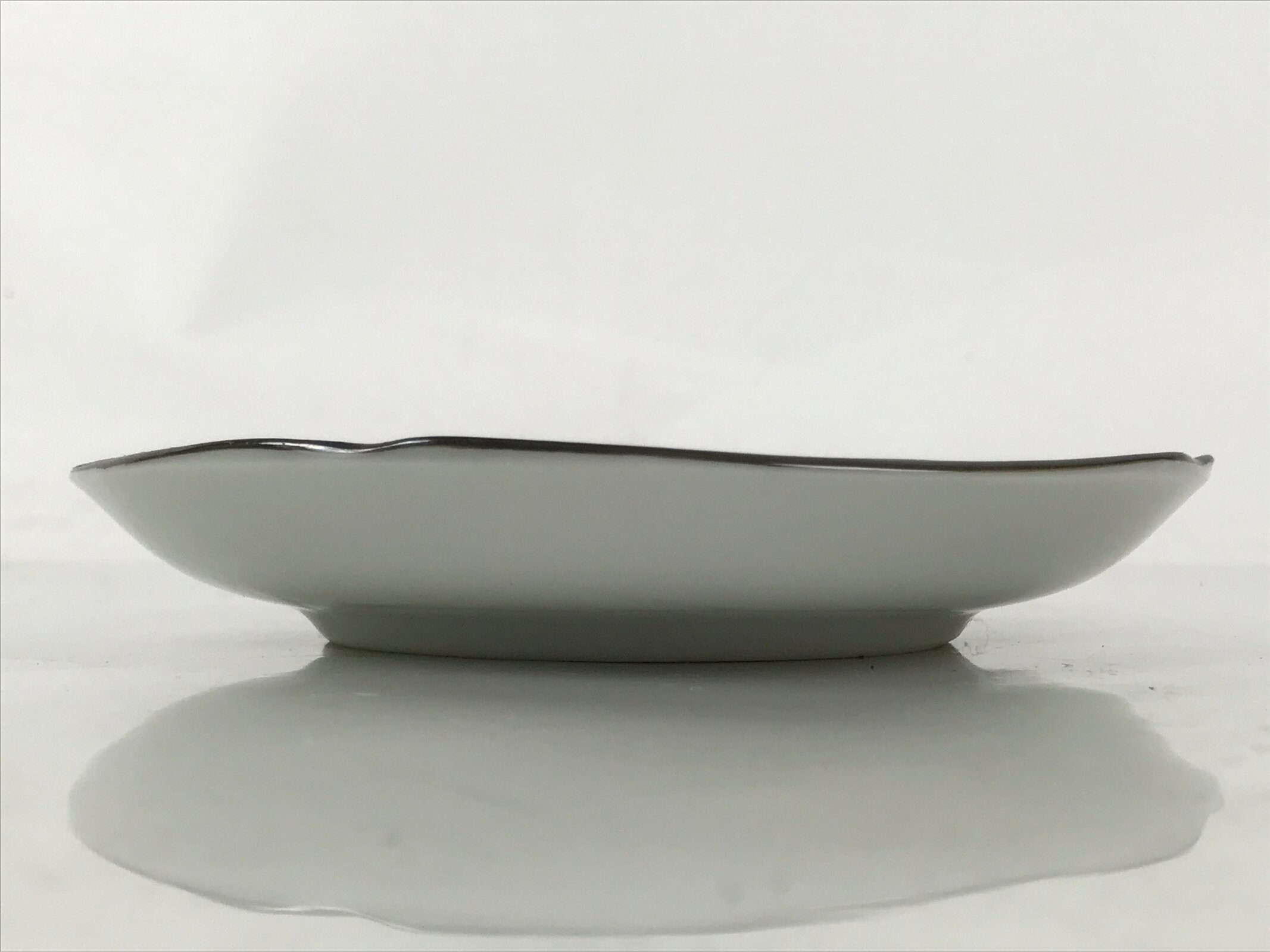 Japanese Porcelain Small Plate Kozara Vtg Sara Morning Glory Asagao Blue Y348