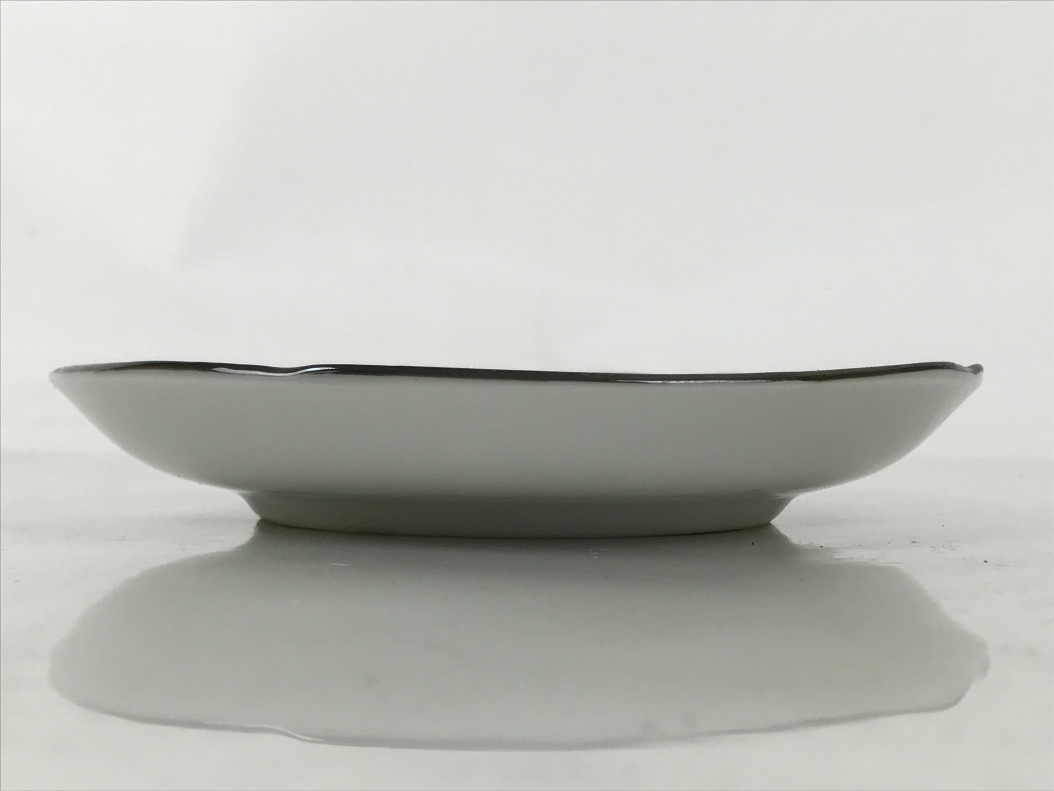 Japanese Porcelain Small Plate Kozara Vtg Sara Morning Glory Asagao Blue Y348