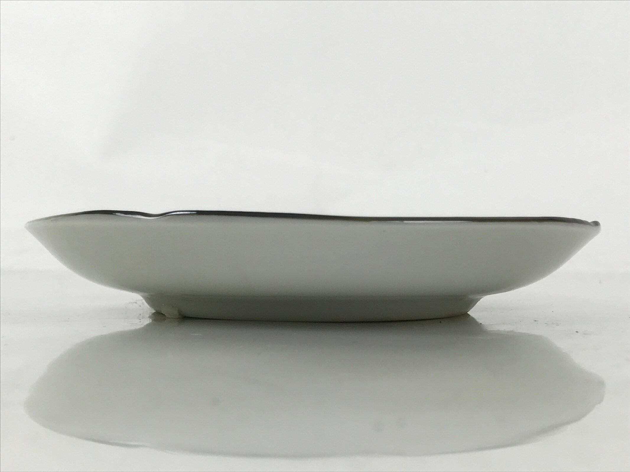 Japanese Porcelain Small Plate Kozara Vtg Sara Morning Glory Asagao Blue Y348