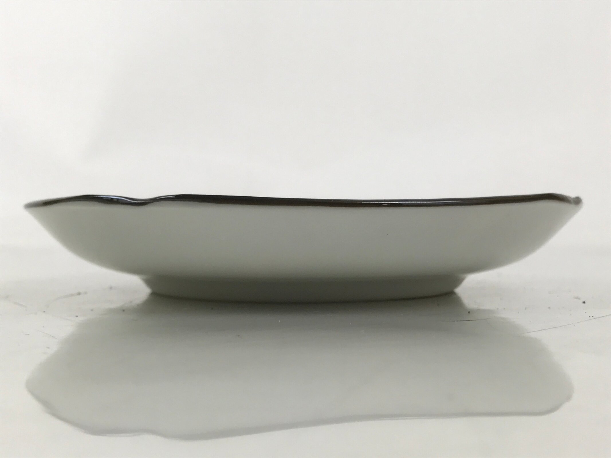 Japanese Porcelain Small Plate Kozara Vtg Sara Morning Glory Asagao Blue Y355