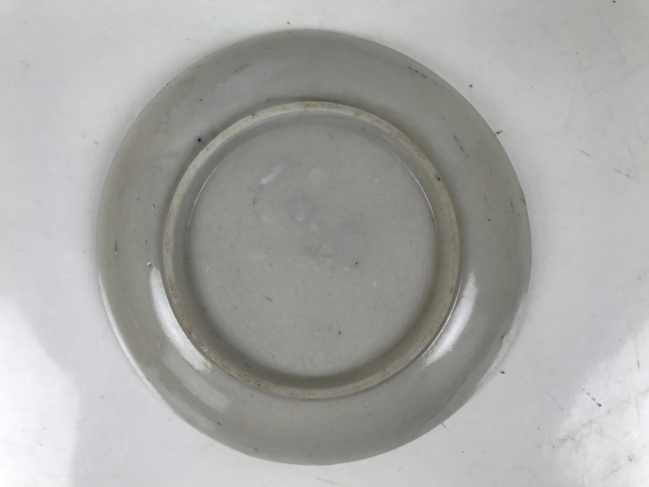 Japanese Porcelain Small Plate Mamezara Side Dish Sometsuke Blue Yajirobei Y435