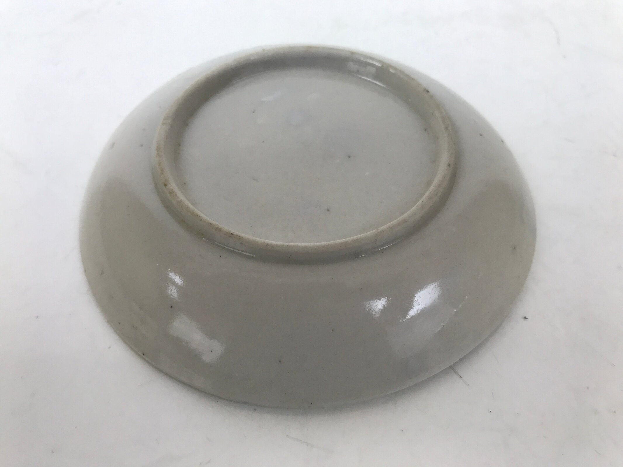 Japanese Porcelain Small Plate Mamezara Side Dish Sometsuke Blue Yajirobei Y435