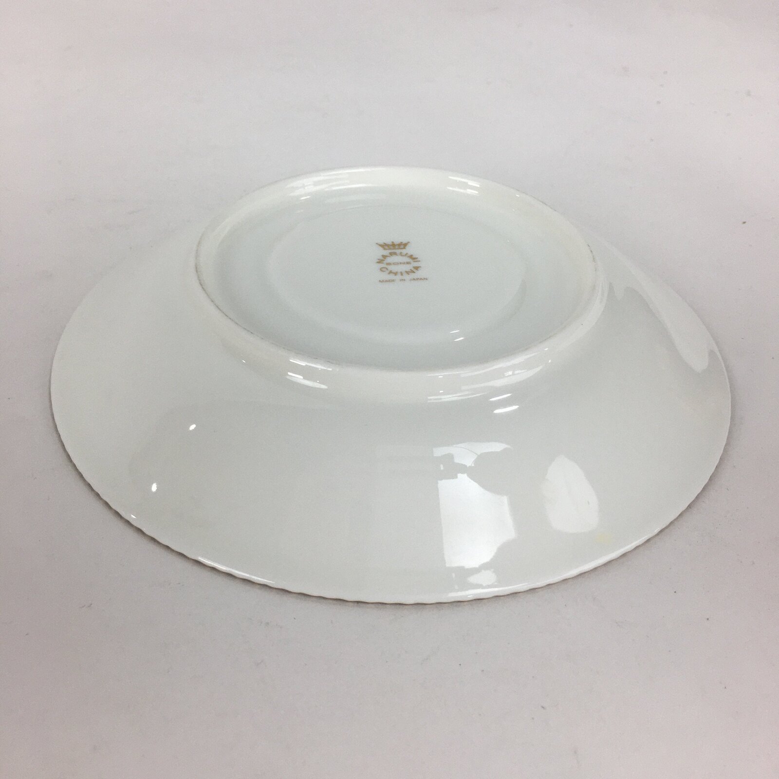 Japanese Porcelain Tea Cup Saucer Vtg Narumi Bone China Flower Pattern QT122