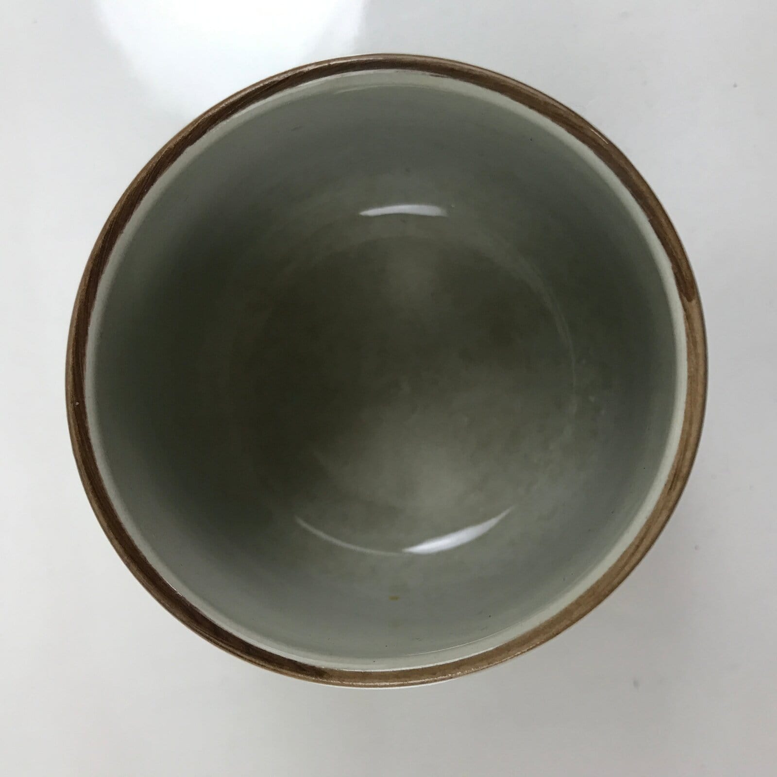 Japanese Porcelain Teacup Vtg Plum Blossom Buds Ume Gray Red Sencha Yunomi TC517