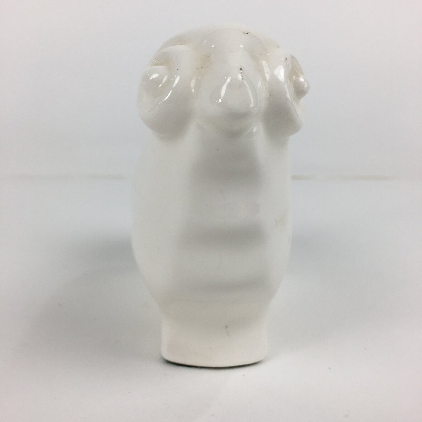 Japanese Porcelain Zodiac Sheep Figurine Vtg White Lucky Charm Hitsuji BD738