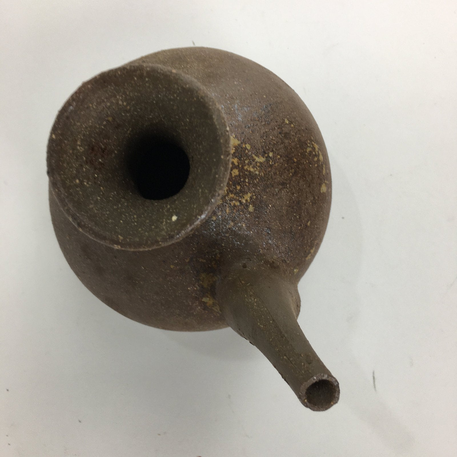 Japanese Pottery Koza-yaki Hot Sake Cup Set Vtg Sake Pot Guinomi Cups PX544