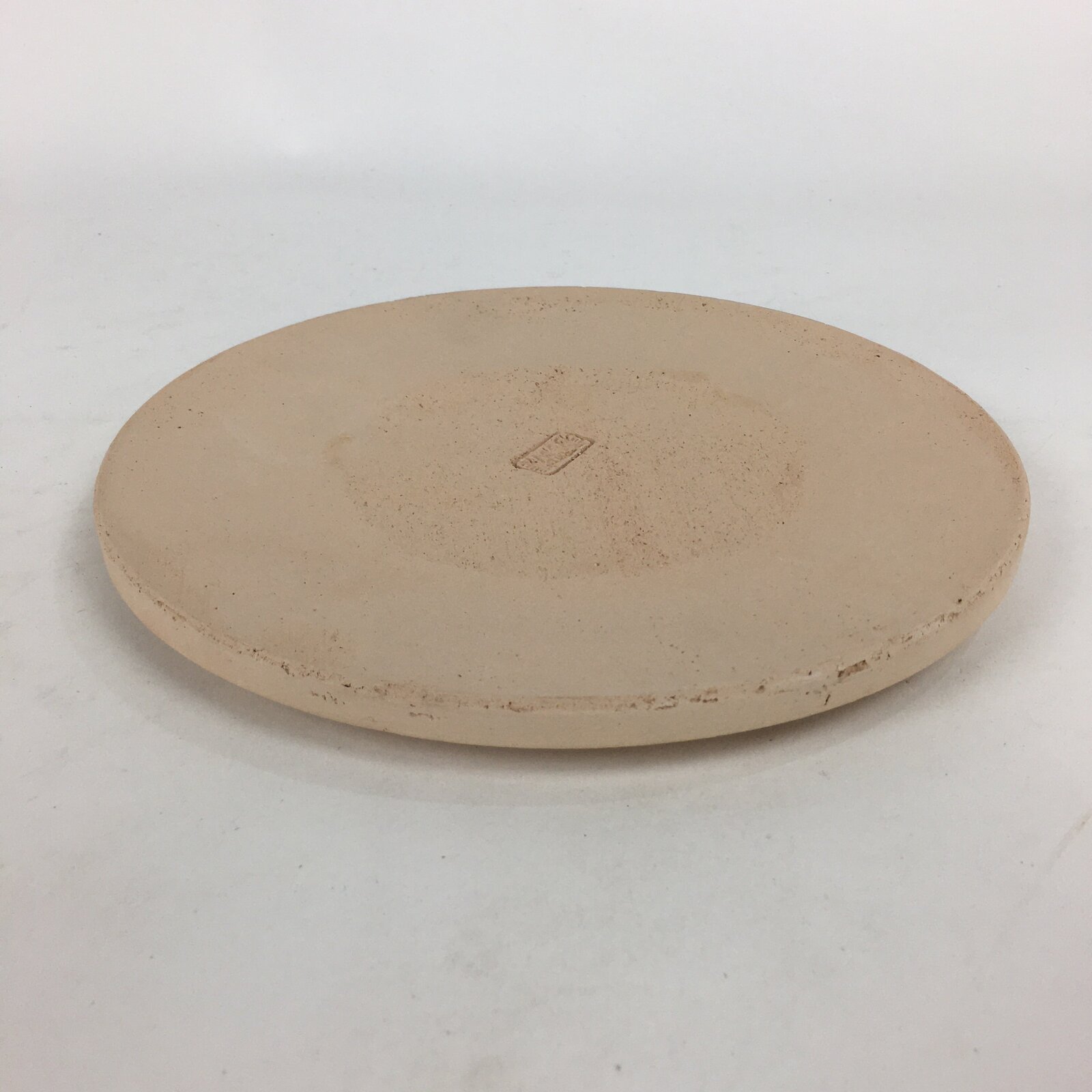 Japanese Pottery Tile For Kettle Brazier Furo Vtg Sokogawara Tea Ceremony TG161