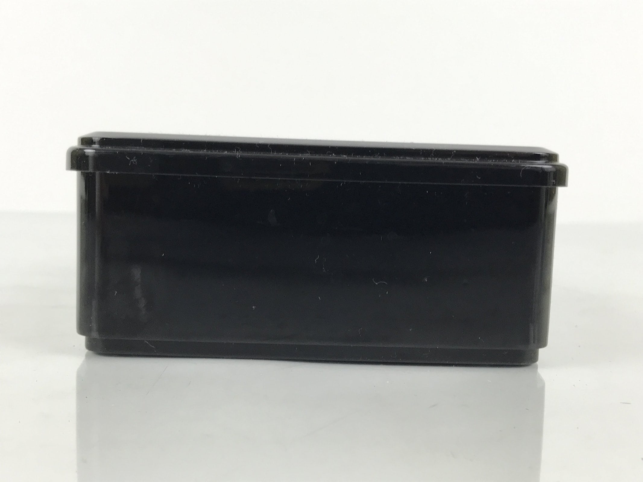 Japanese Resin Lacquer Replica Lidded Bento Lunch Box Jubako Chrysanthemum L559