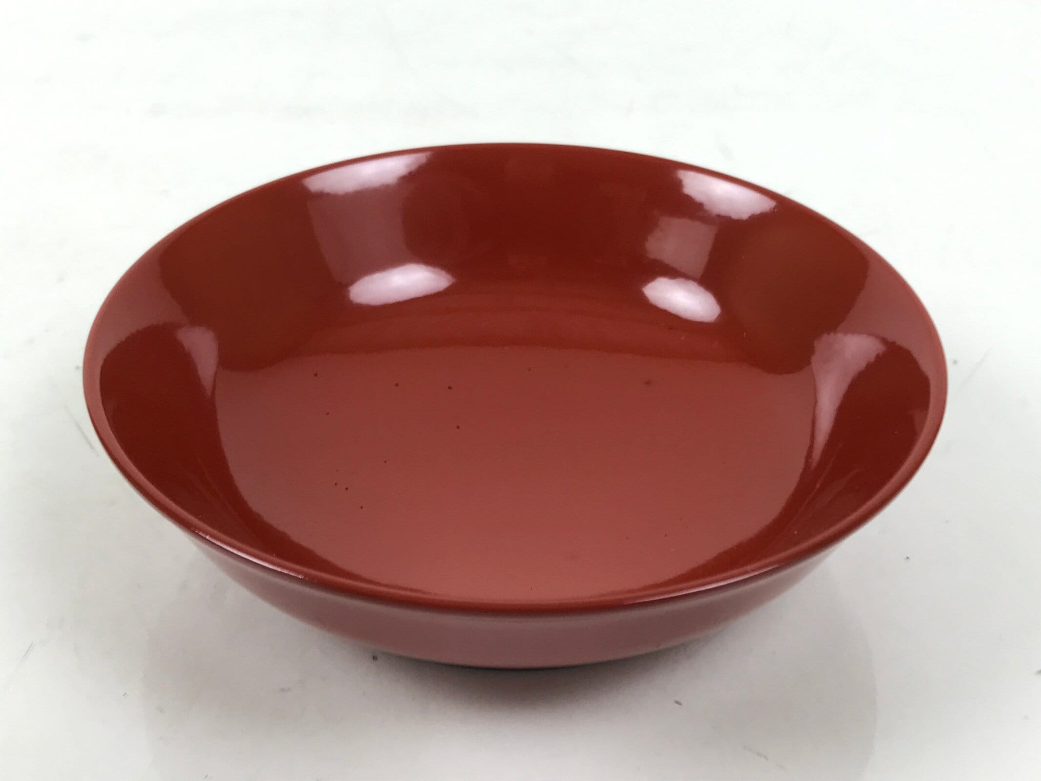 Japanese Resin Lacquer Replica Small Bowl Vtg Kobachi Side Dish Red Black L474