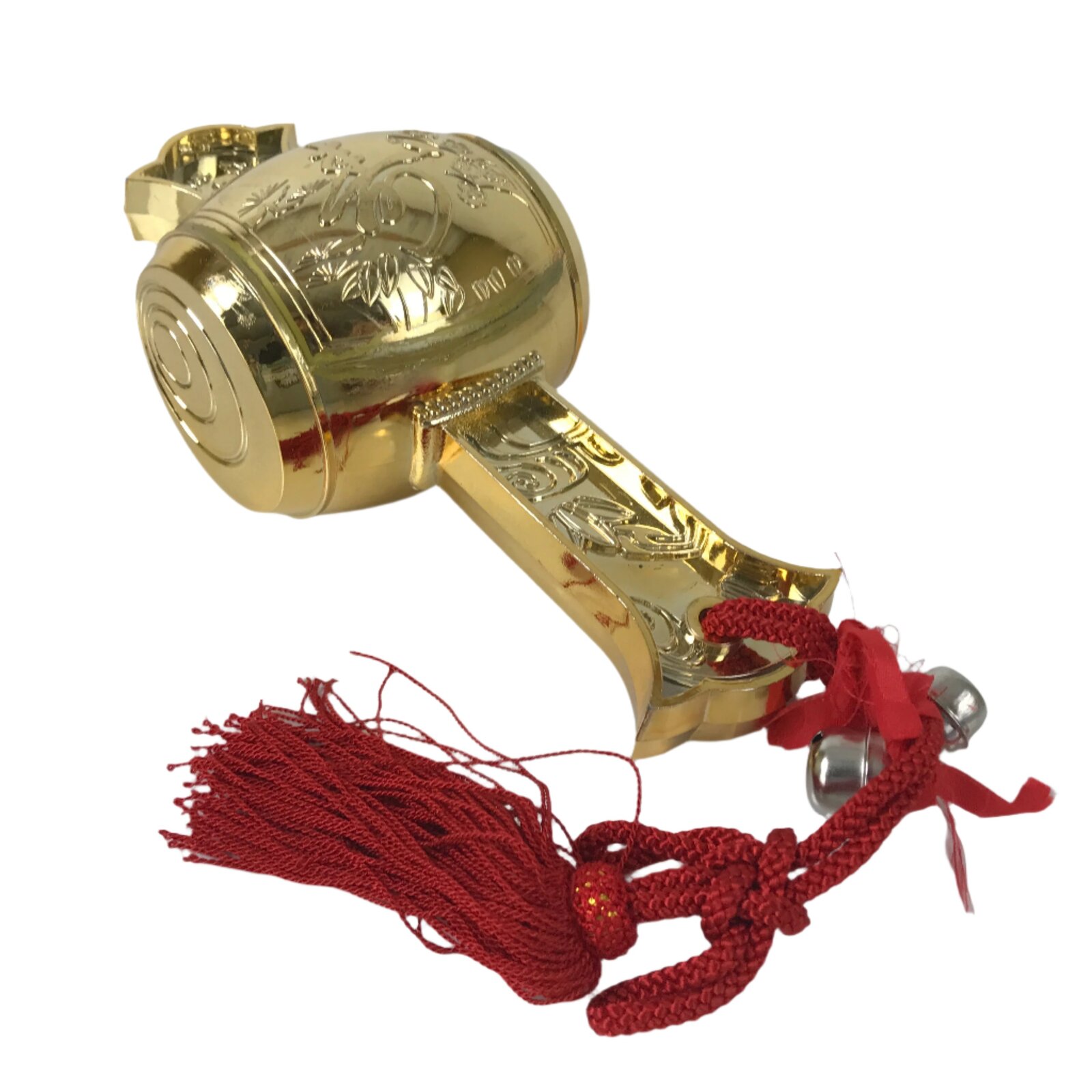 Japanese Resin Lucky Hammer Uchideno Kozuchi Vtg Rice Rattling Sound Gold ST22