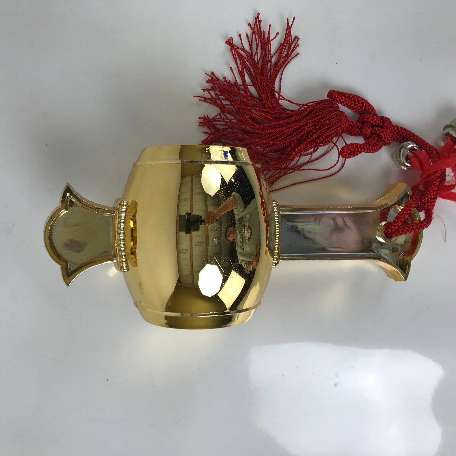 Japanese Resin Lucky Hammer Uchideno Kozuchi Vtg Rice Rattling Sound Gold ST22