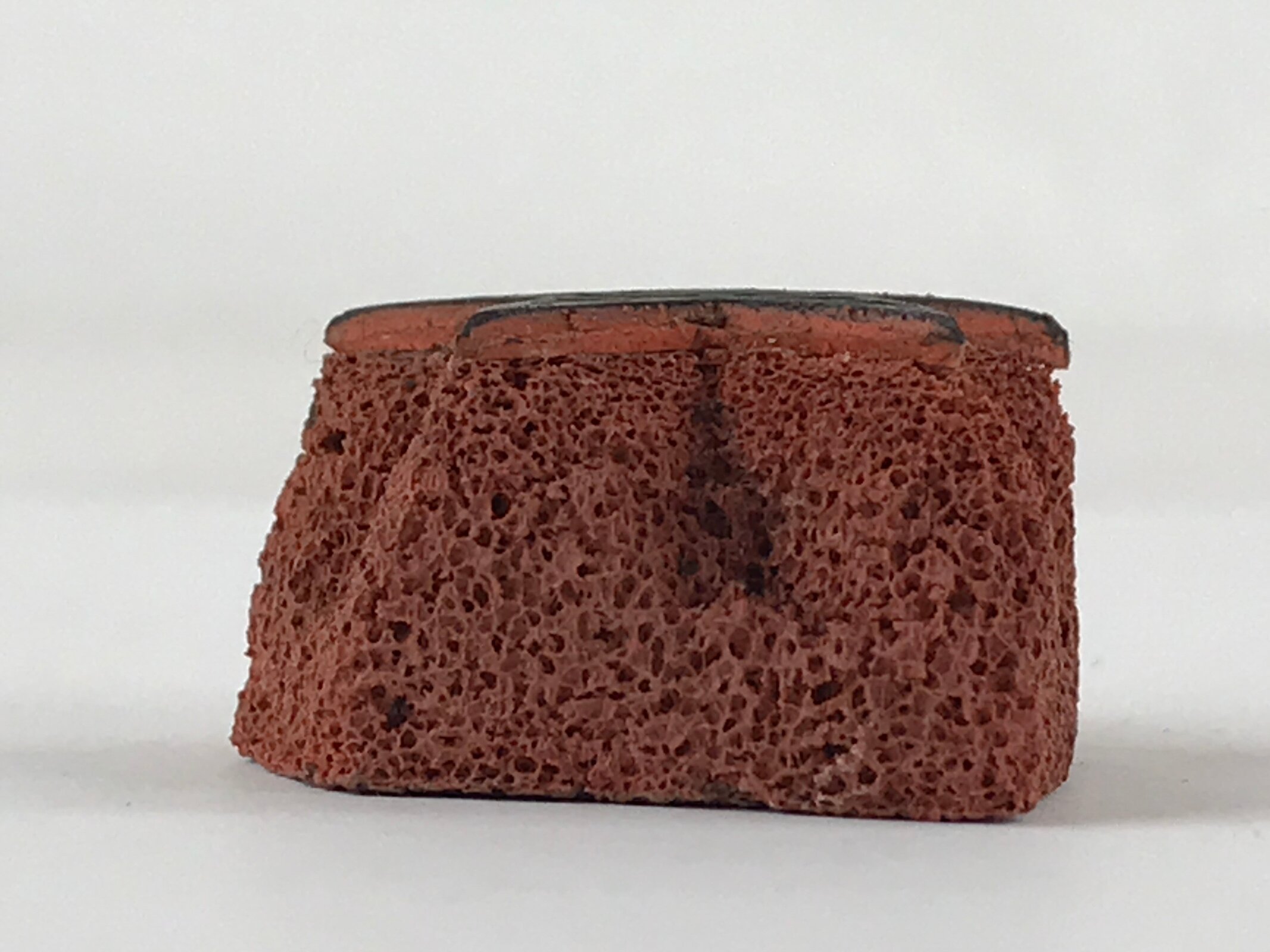 Japanese Rubber Stamp 5-Pointed Star Vtg Kanji Sponge Base Stationary HS211