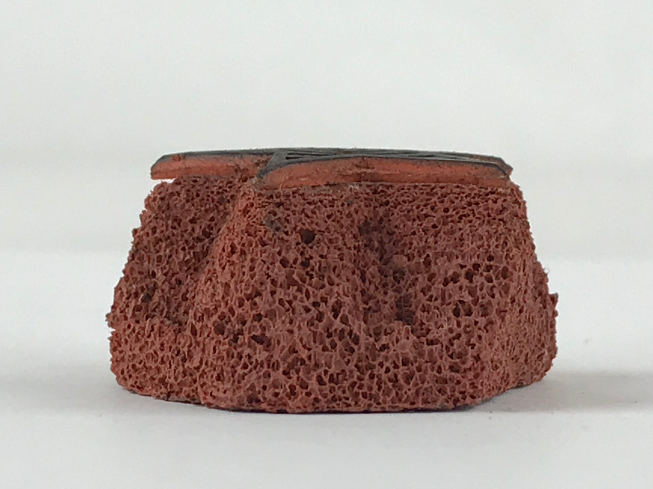 Japanese Rubber Stamp 5-Pointed Star Vtg Kanji Sponge Base Stationary HS211