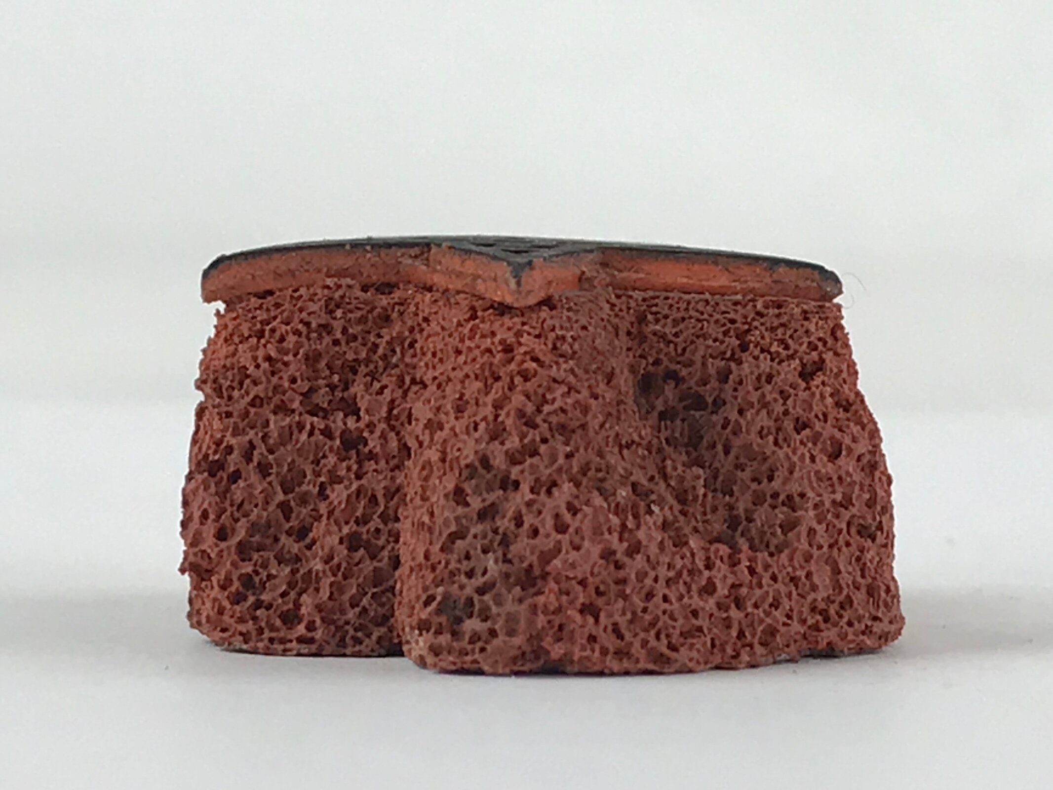 Japanese Rubber Stamp 5-Pointed Star Vtg Kanji Sponge Base Stationary HS211