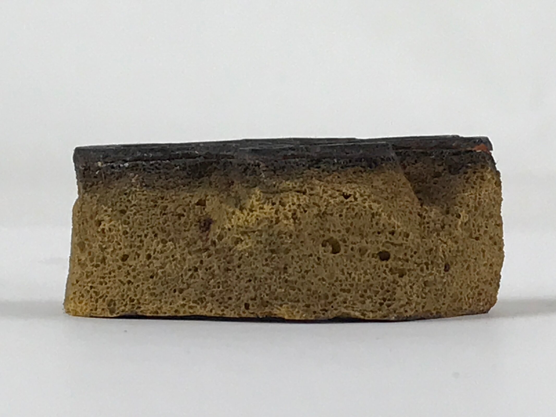 Japanese Rubber Stamp Child Holding Object Vtg Sponge Base Stationary HS233