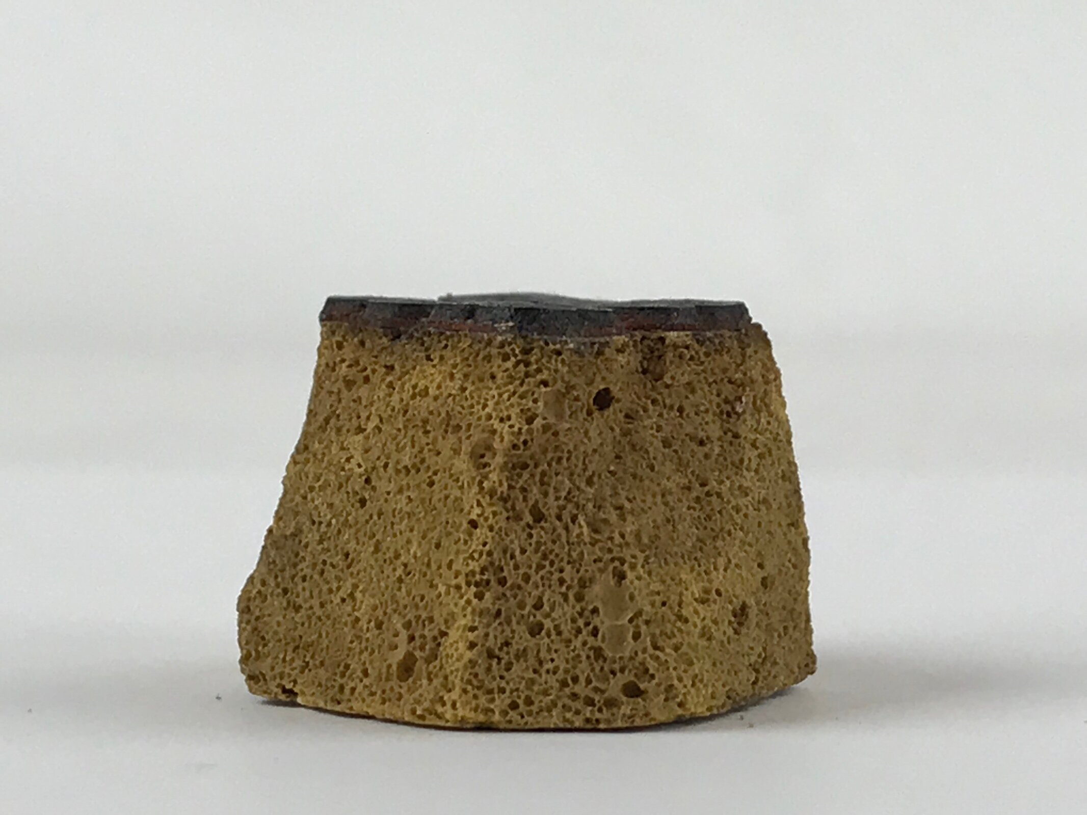 Japanese Rubber Stamp Flower Kamon Vtg Sponge Base Stationary HS188