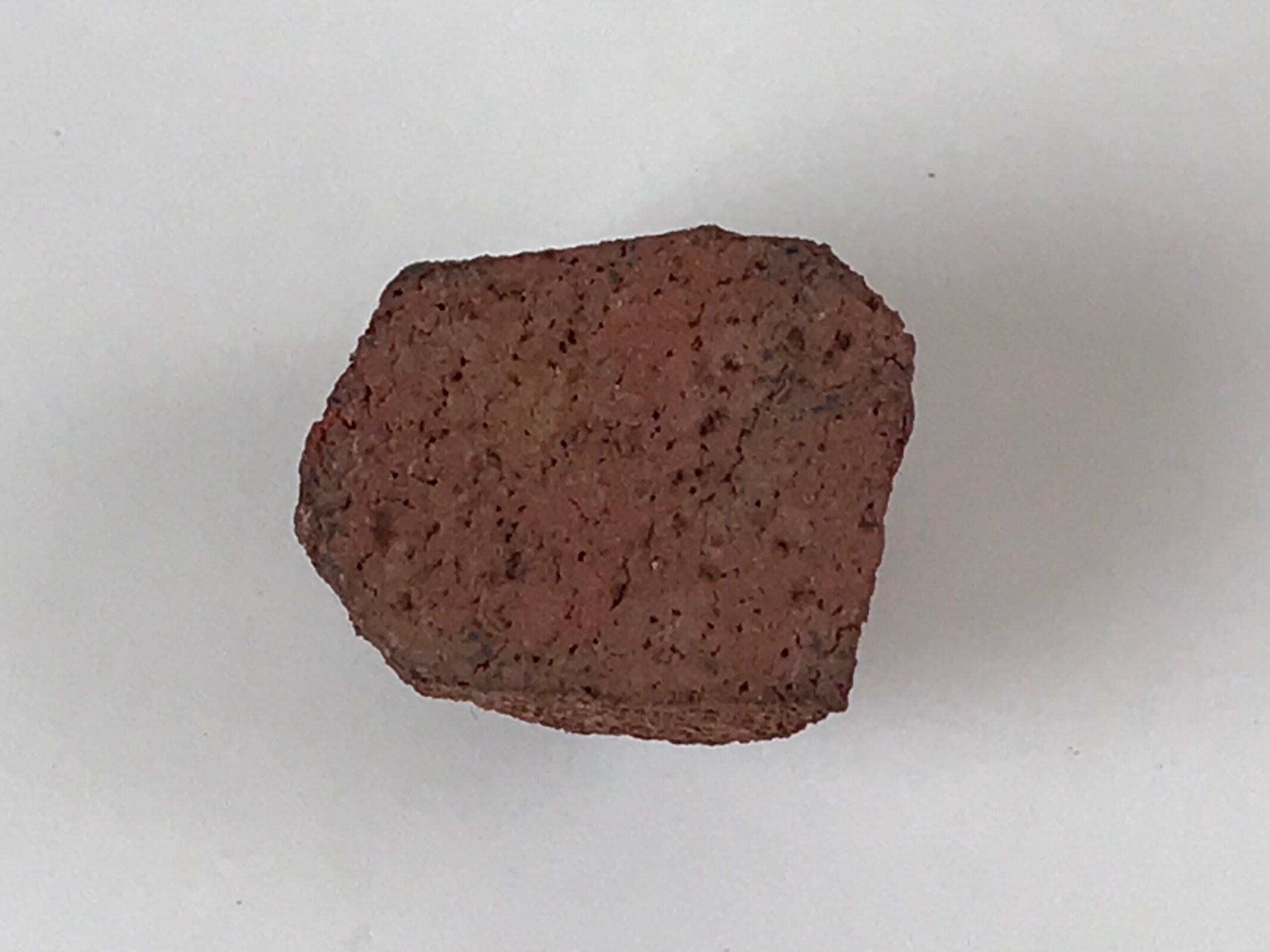 Japanese Rubber Stamp Flower Vtg Round Sponge Base Stationary HS190