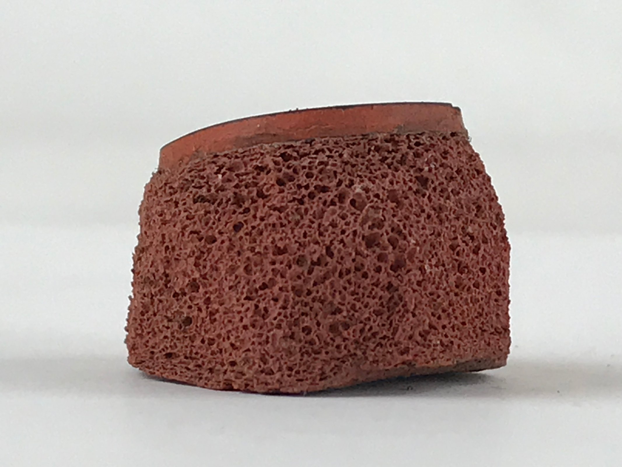 Japanese Rubber Stamp Kanji Round Vtg Sponge Base Stationary HS215