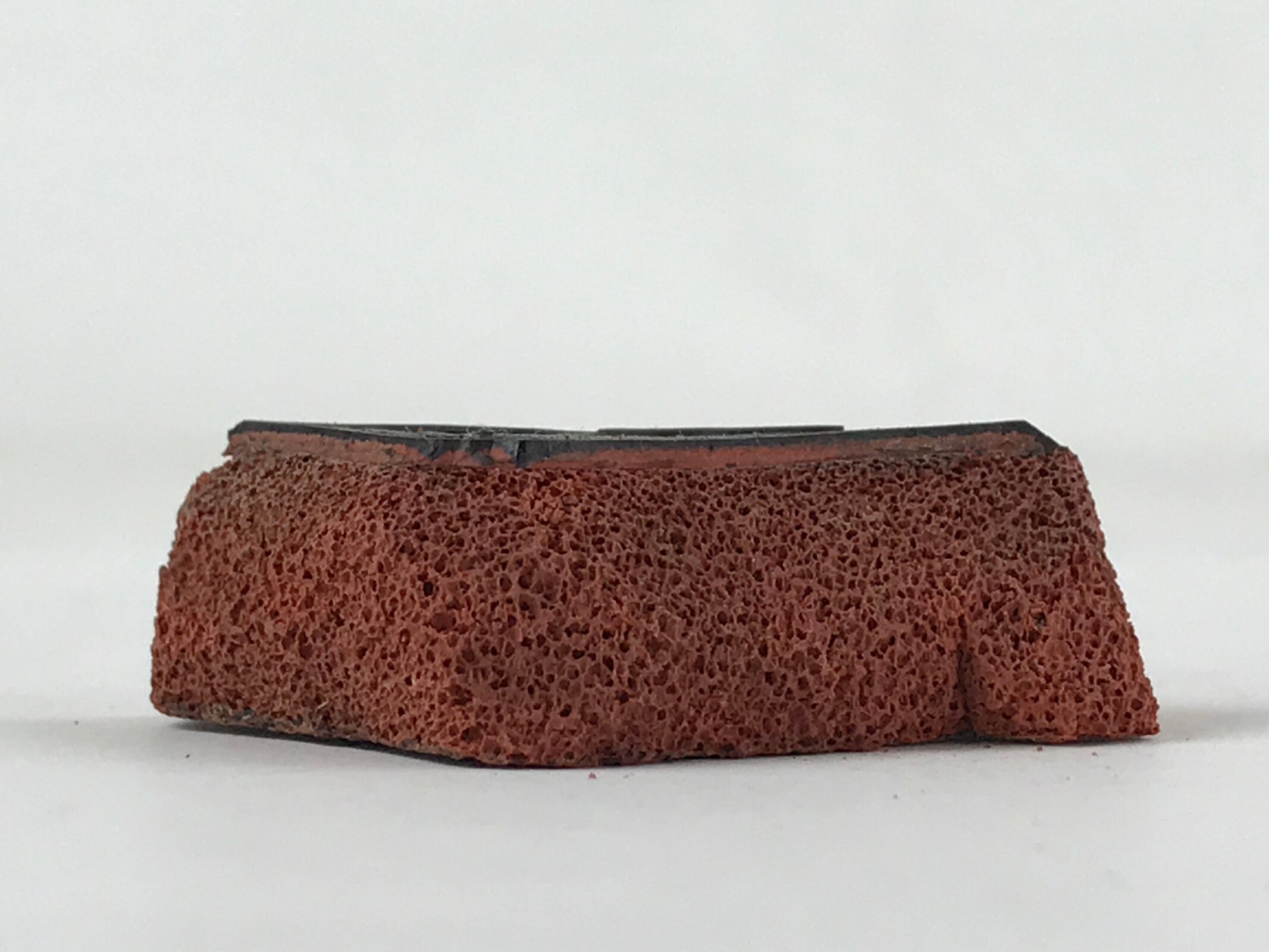 Japanese Rubber Stamp Mount Fuji Vtg Nature Sponge Base Stationary HS274