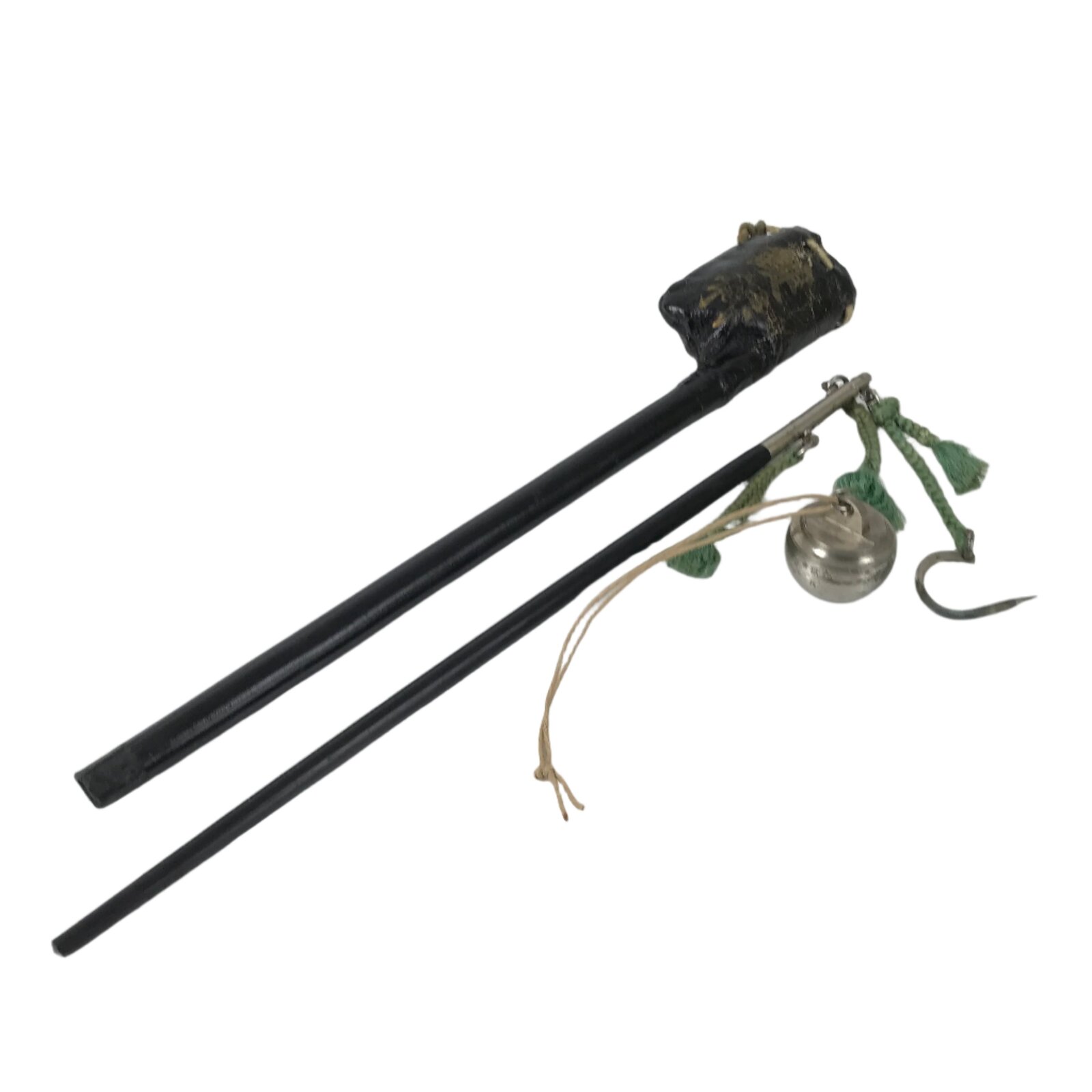 Japanese Saobakari Weighing Scale Balance Vtg Stick Case Metal Ball JK844