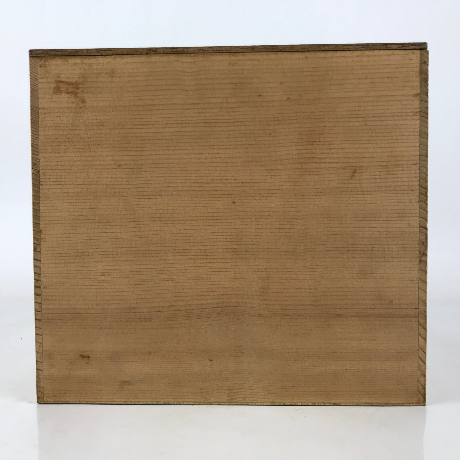 Japanese Shigaraki Ware Ceramic Flower Vase Vtg Large Round Brown w/Box PX777