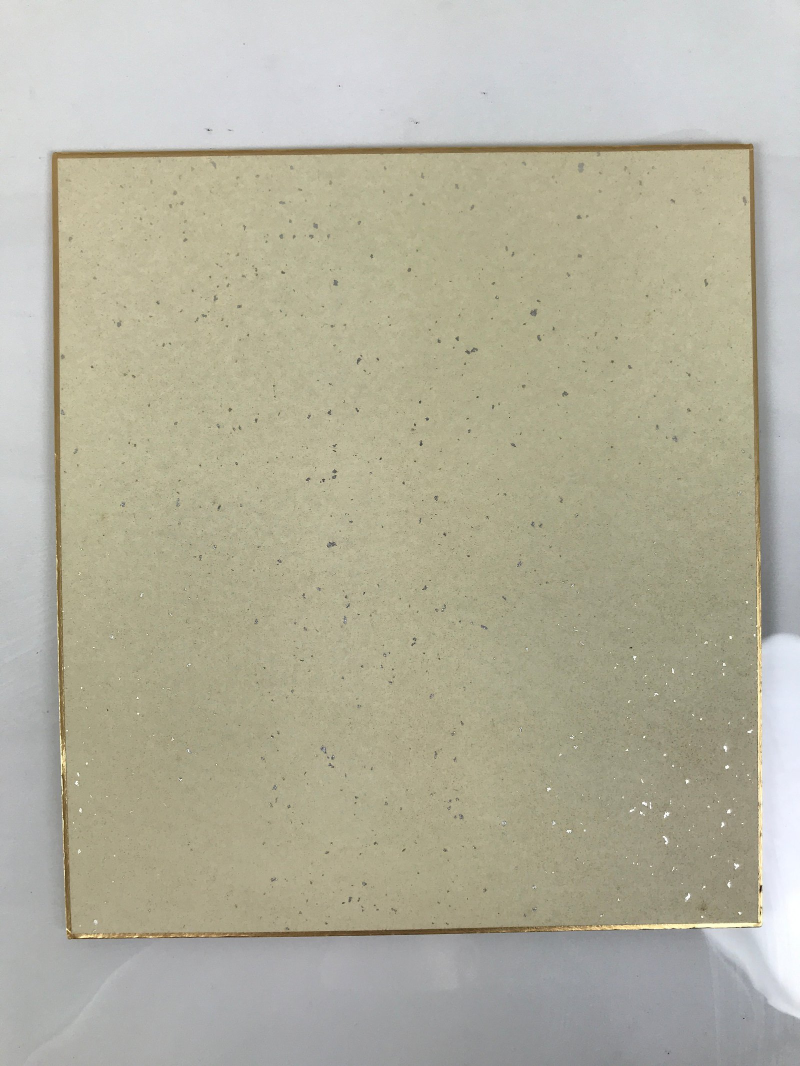 Japanese Shikishi Art Board Oshie Silk Fabric Children Straw Coat Chirimen A774