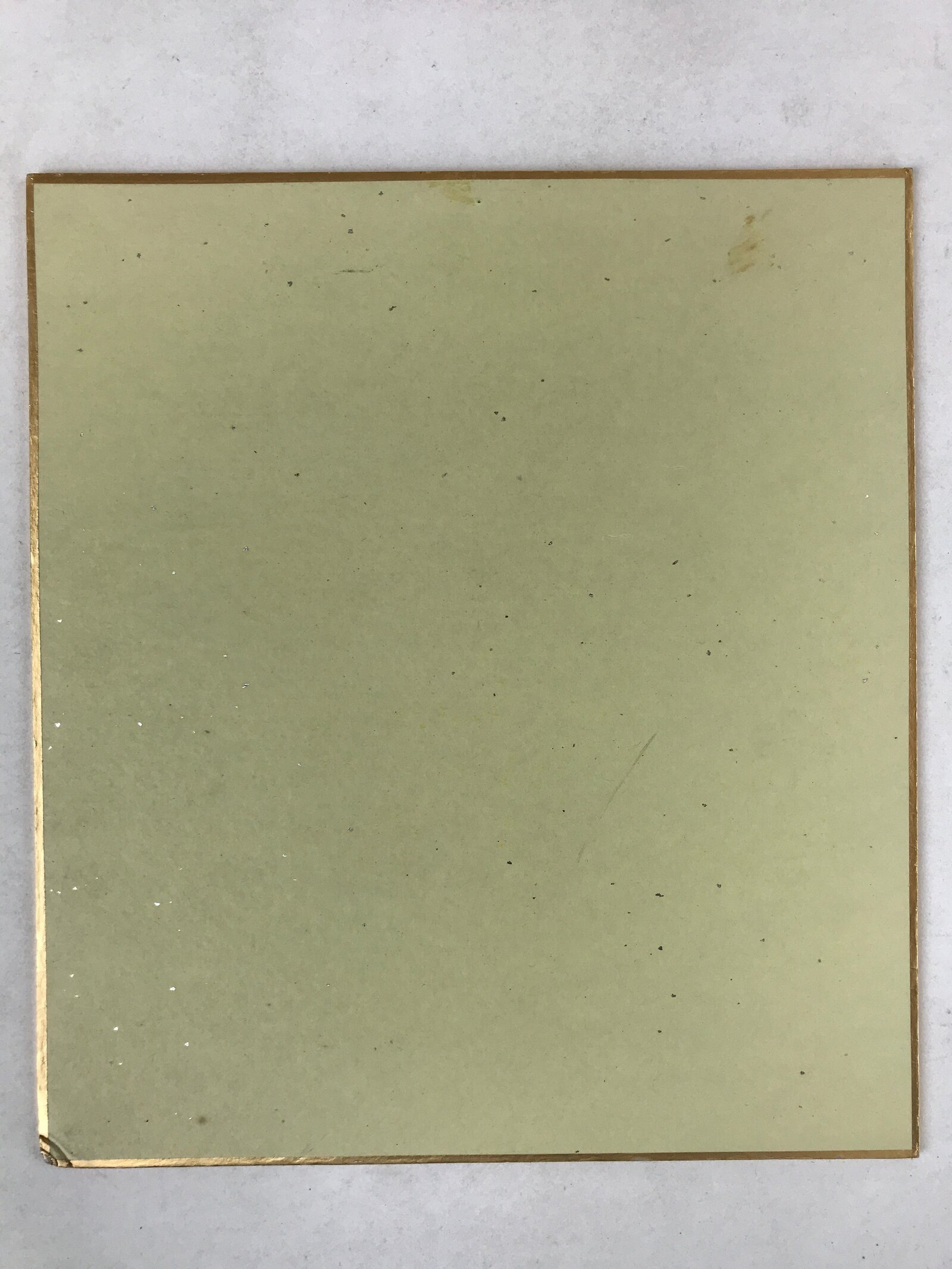 Japanese Shikishi Art Board Reproduction Nishijin Ori Tachibina Hina Dolls A584