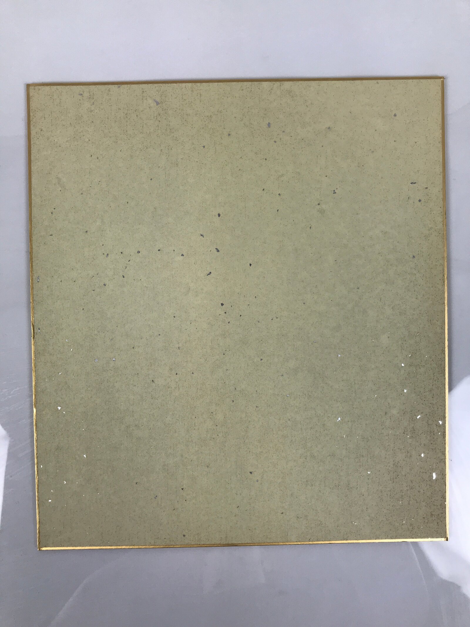 Japanese Shikishi Art Board Reproduction Tora Tomioka Tessai Monk Tiger A757