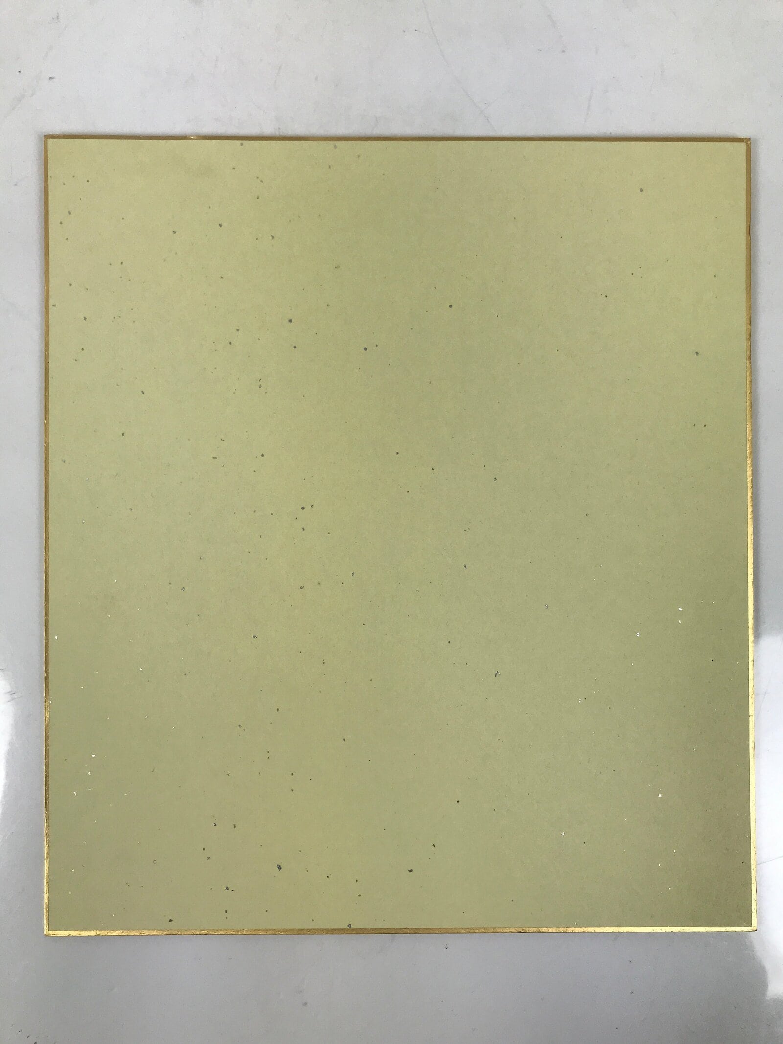 Japanese Shikishi Art Board Souvenir Vtg Tottori Sand Dune Camel Yellow A695