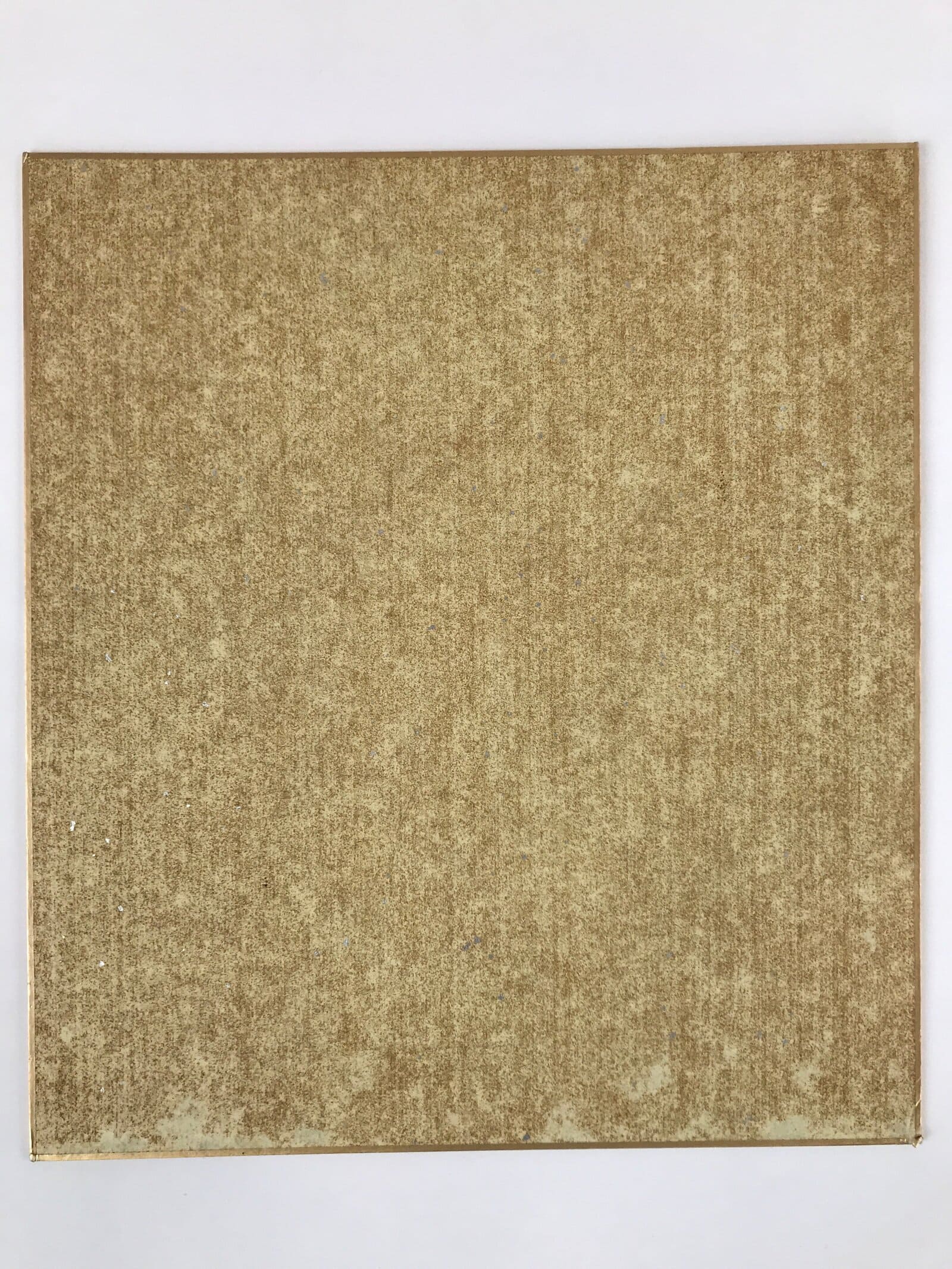 Japanese Shikishi Art Board Vtg Chigiri Takehebi Bamboo Snake Toy Green A623