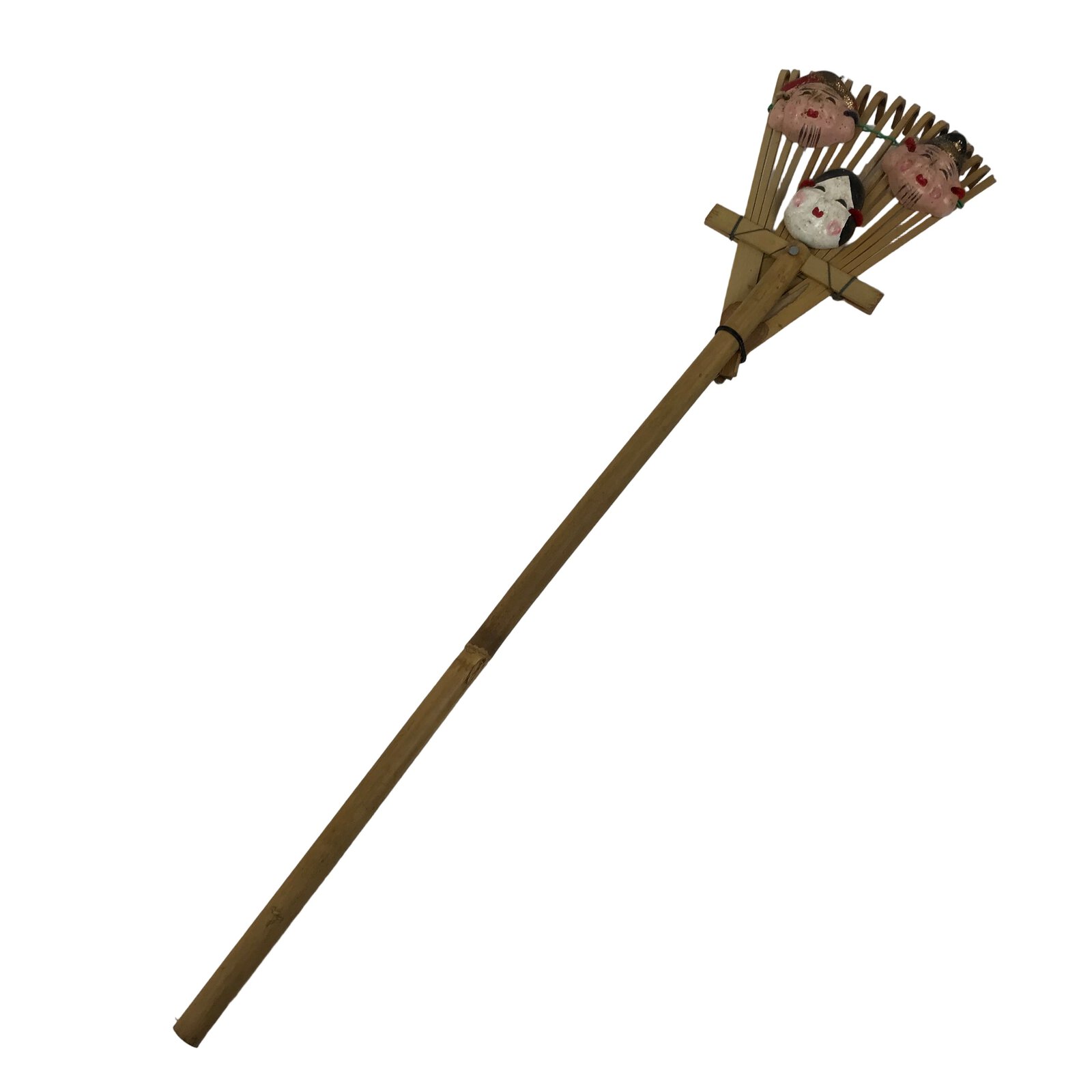 Japanese Shinto Votive Bamboo Rake Kumade Ebisu Daikokuten Nangu Taisha BA851