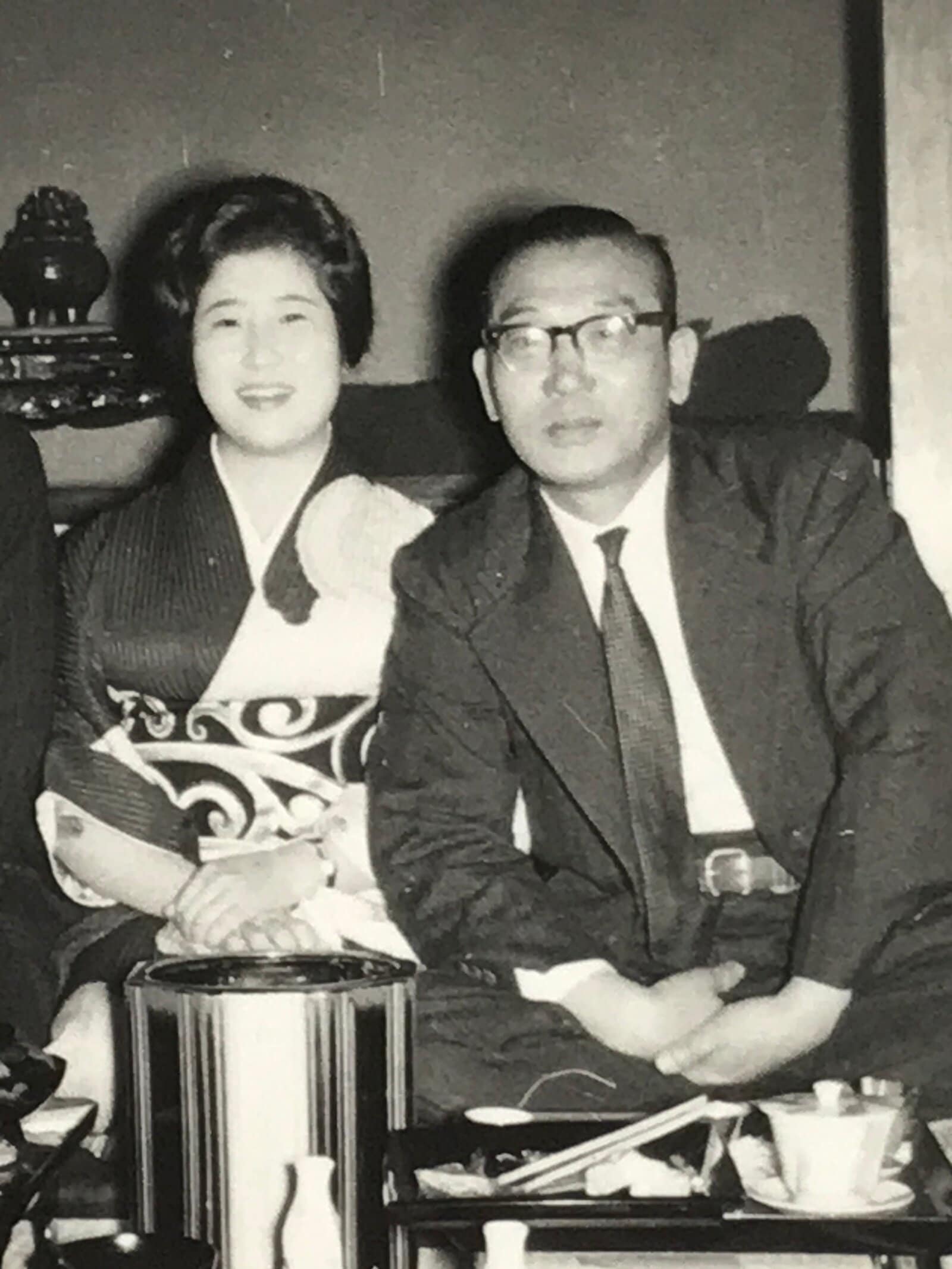 Japanese Showa Work Party Enkai Photograph Vtg Geisha Group Black White PH175