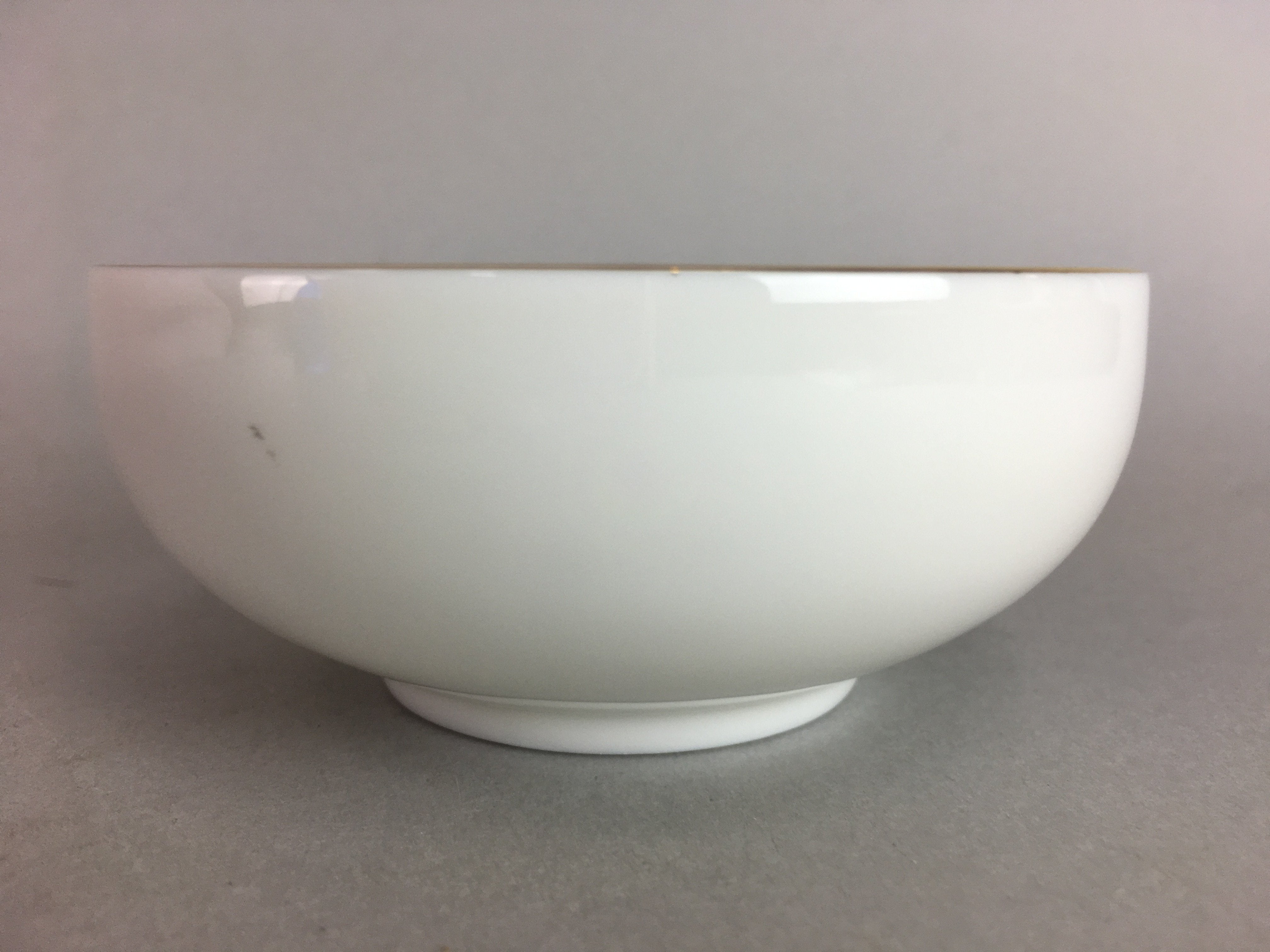 Japanese Small Bowl Vtg Porcelain Floral Design Signed QT58