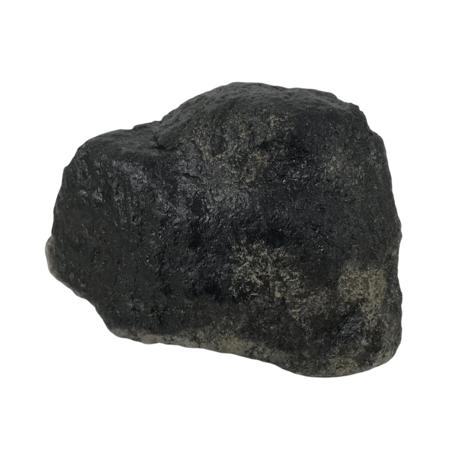 Japanese Small Viewing Stone Suiseki Vtg Zen Buddhist Black JK861