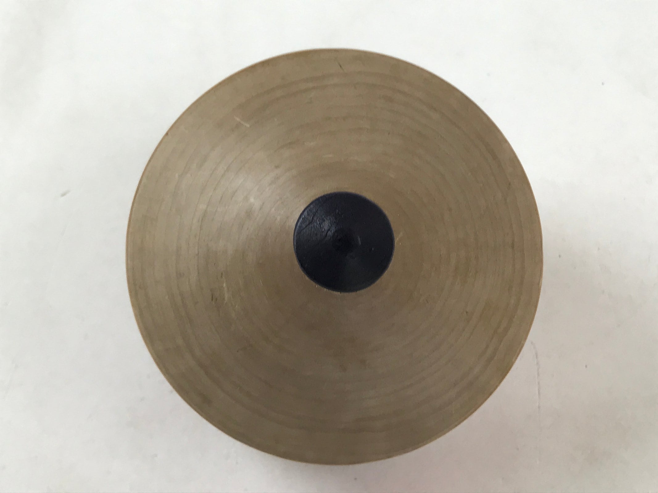 Japanese Spinning Top W/ String Vtg Wooden Koma Toy Red Blue Green Yellow JK659