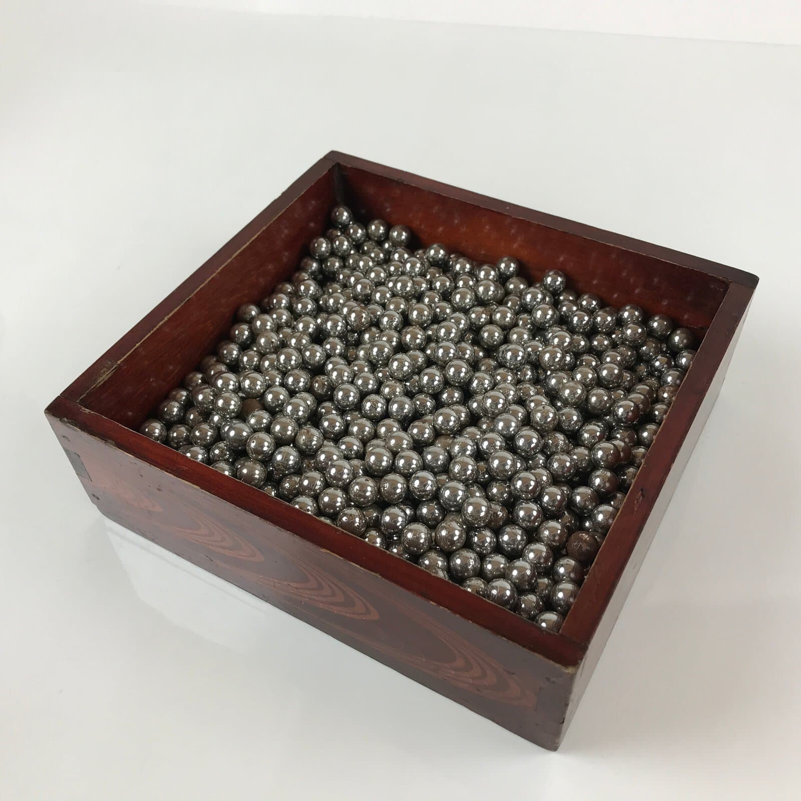 Japanese Steel Pachinko Balls Vtg Slot Game Metal Pieces Variety Silver JK669