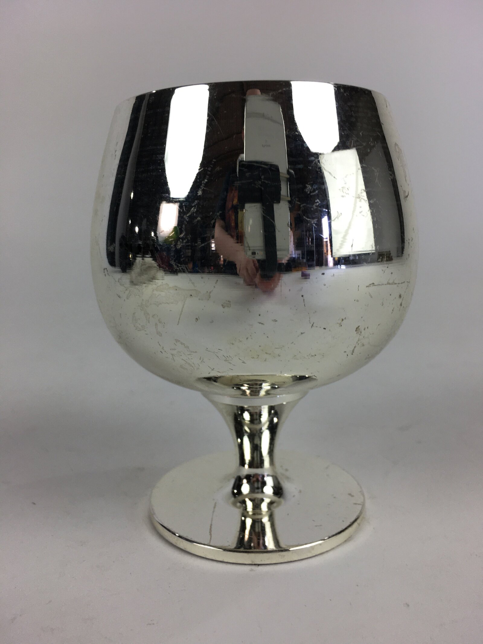 Japanese Sterling Silver Wine Glass Vtg Liquors Glass Wedding Present JK350