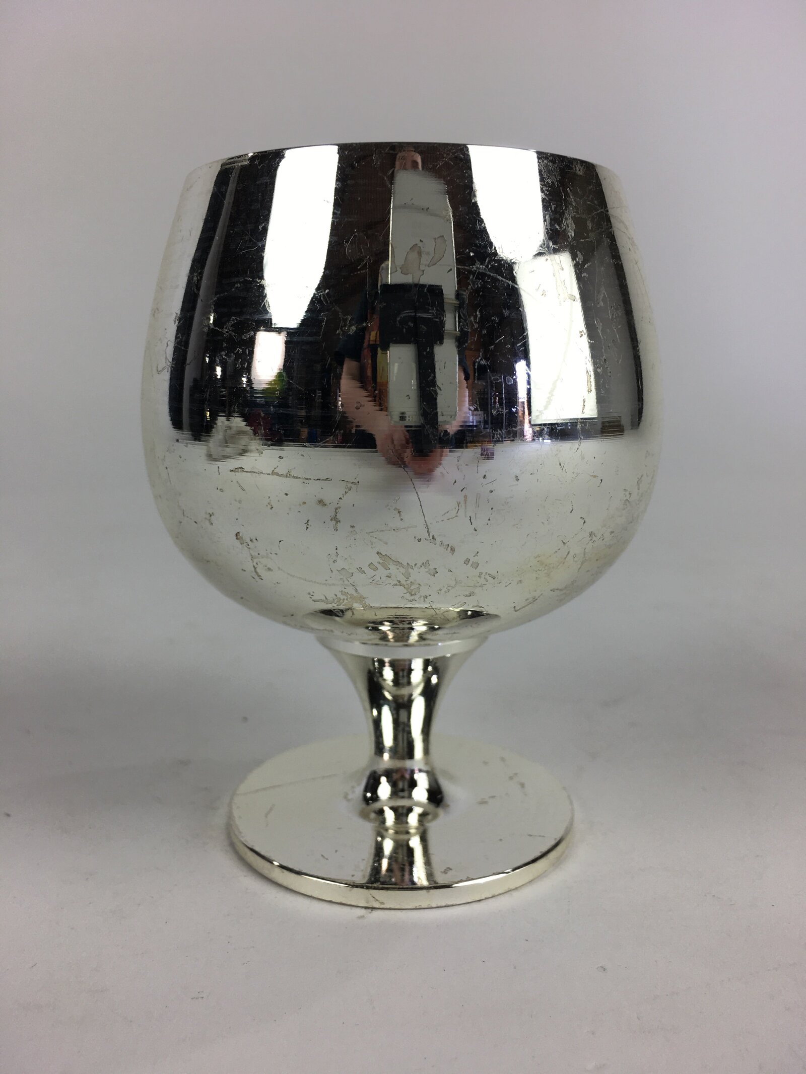 Japanese Sterling Silver Wine Glass Vtg Liquors Glass Wedding Present JK350