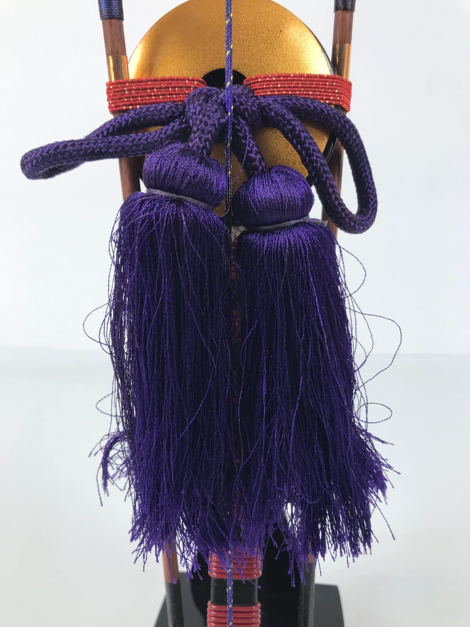 Japanese Sword Bow Arrow Hamayumi Display Stand Vtg Boys Day New Year ID652