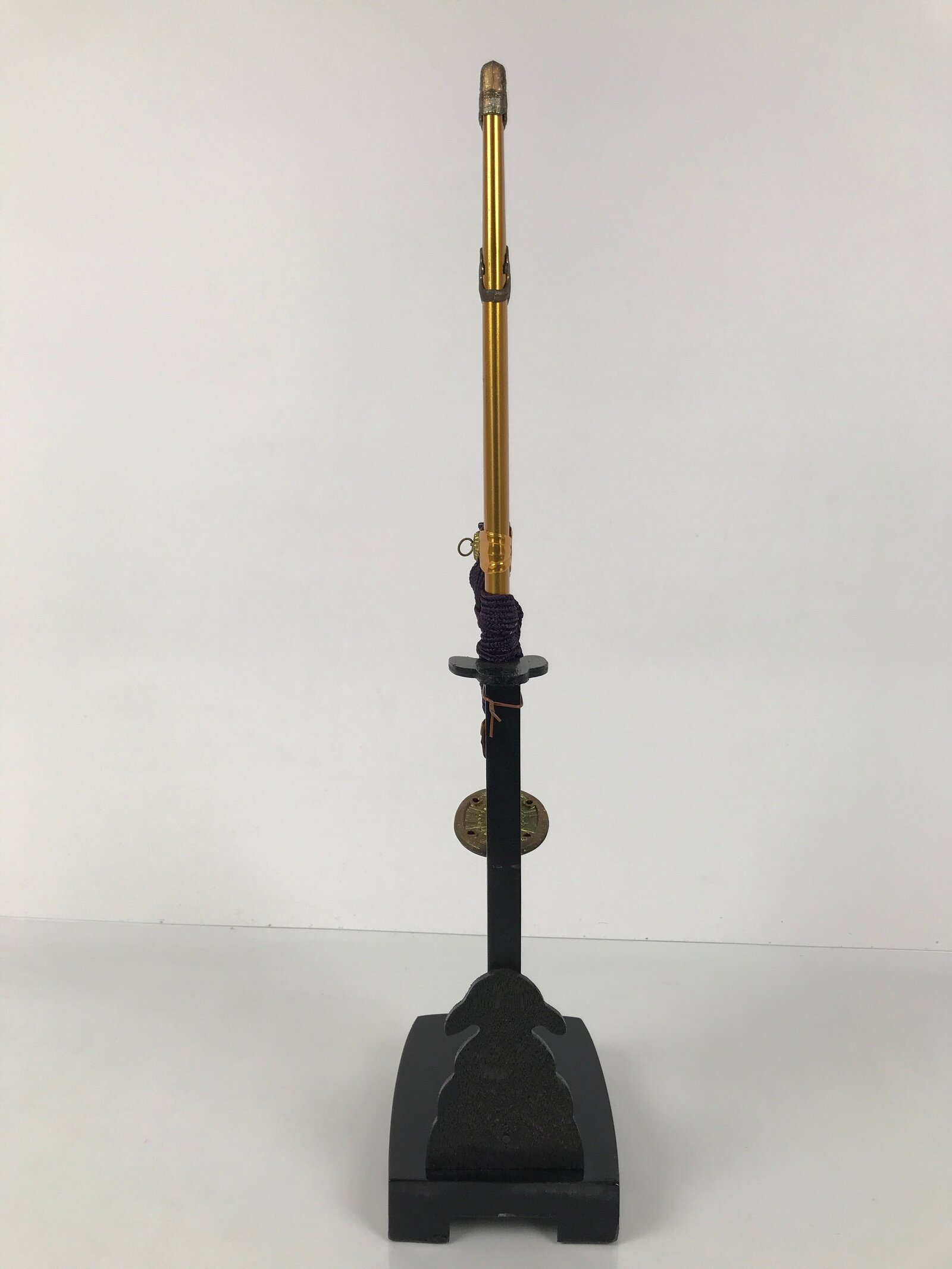 Japanese Sword Bow Arrow Hamayumi Display Stand Vtg Boys Day New Year ID652