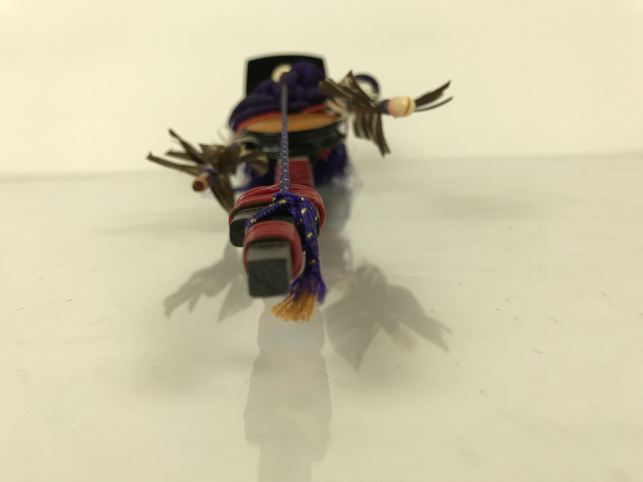 Japanese Sword Bow Arrow Hamayumi Display Stand Vtg Boys Day New Year ID652