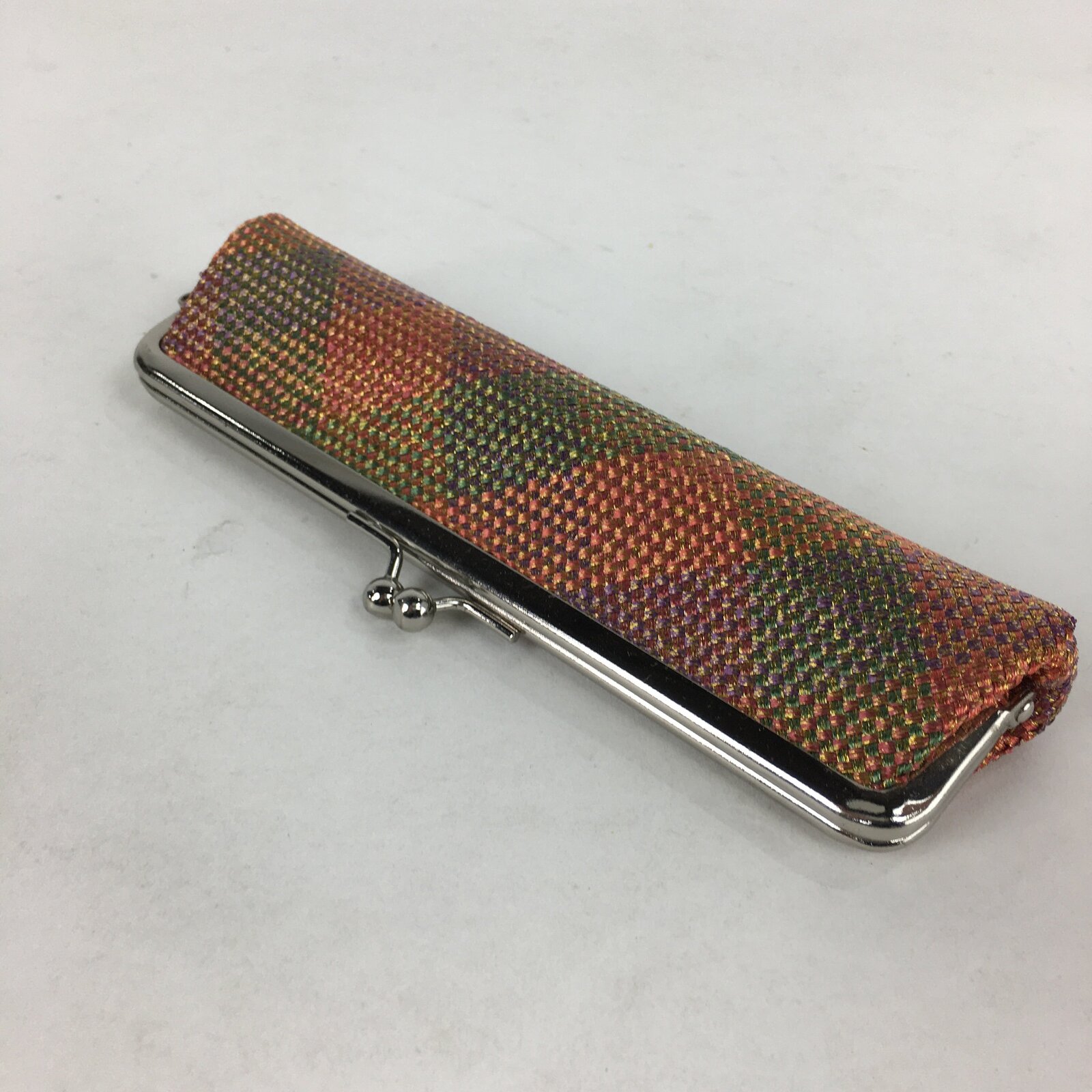 Japanese Traditional Craft Pencil Case Vtg With Clasp Kumihimo Iga Mie KB48