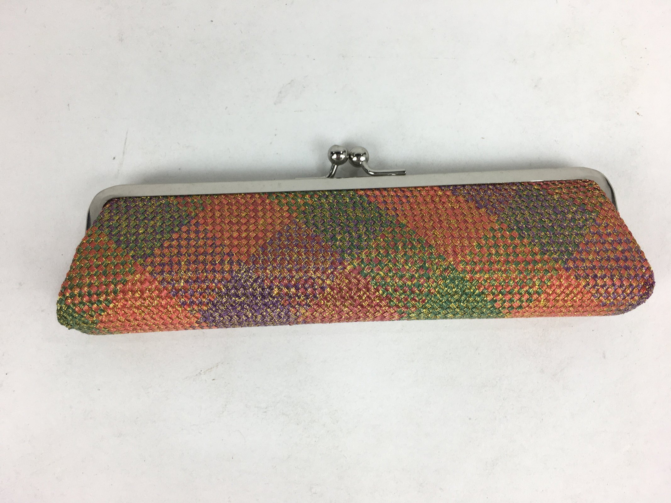 Japanese Traditional Craft Pencil Case Vtg With Clasp Kumihimo Iga Mie KB48